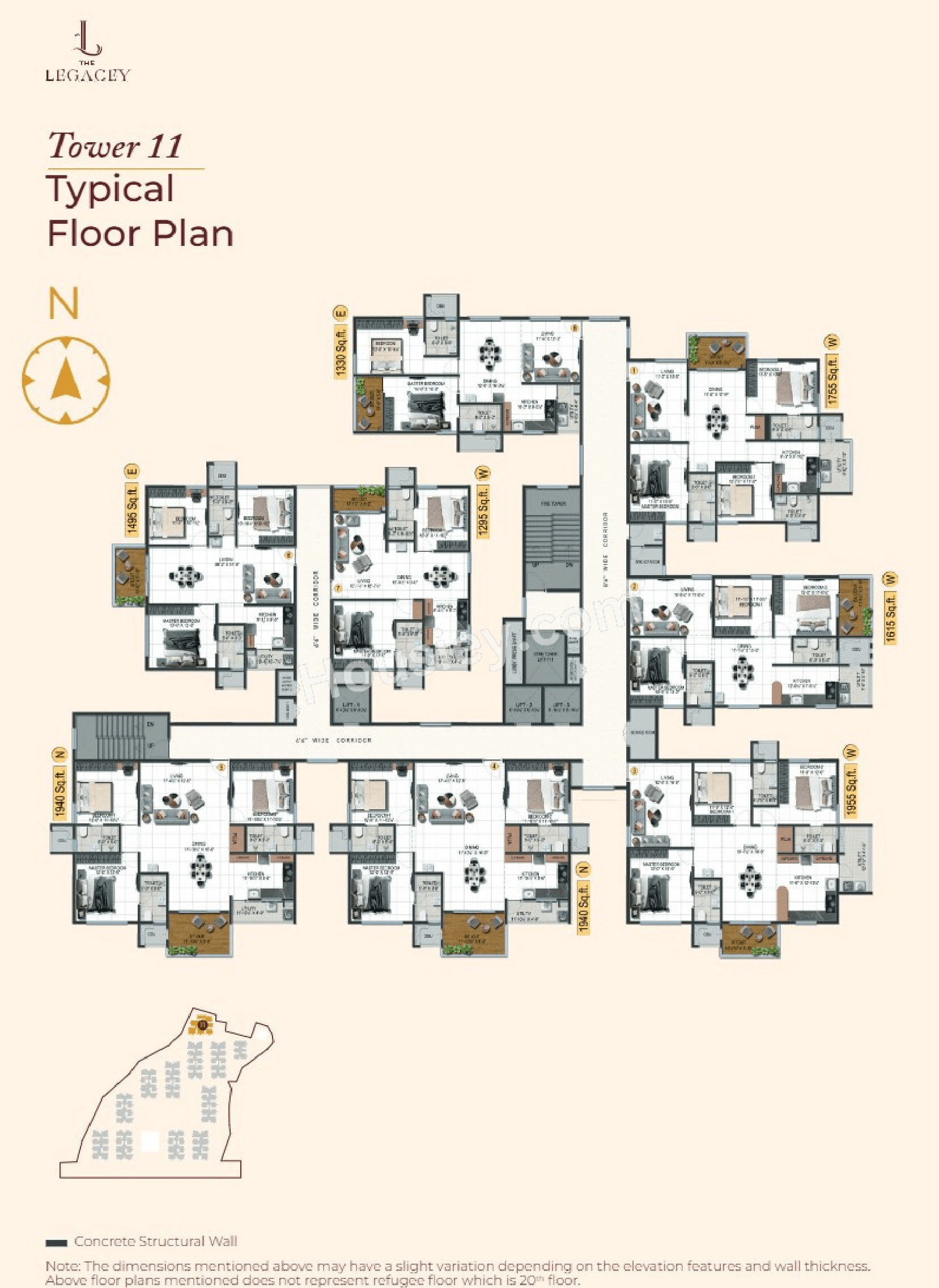 Ananda Homes Legacey Floor plan 7