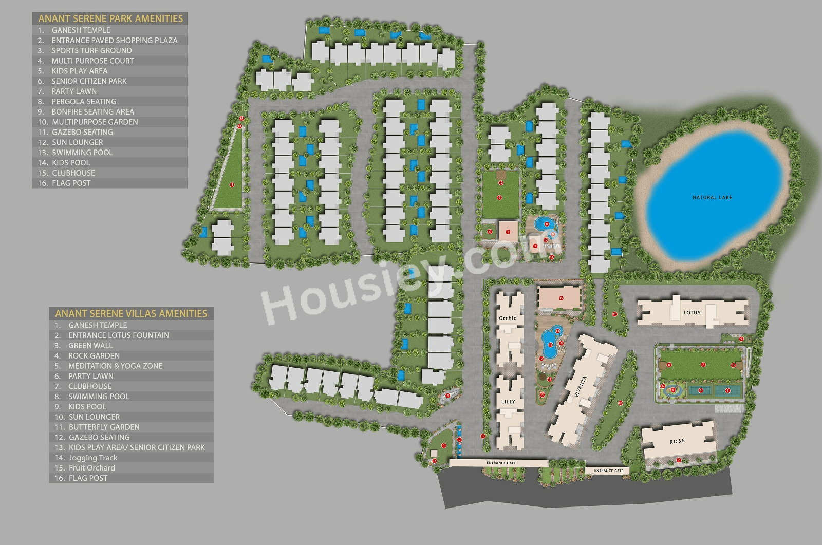 Anant Serene Park Floor plan 2