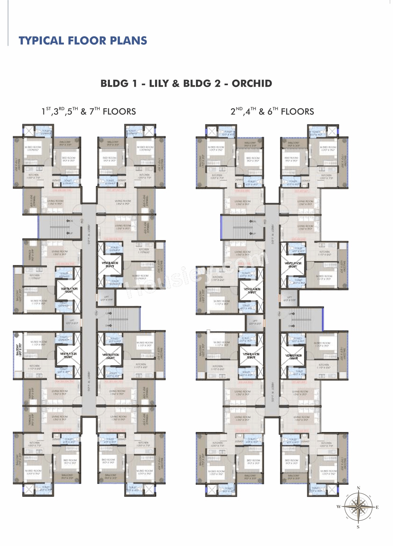 Anant Serene Park Floor plan 1