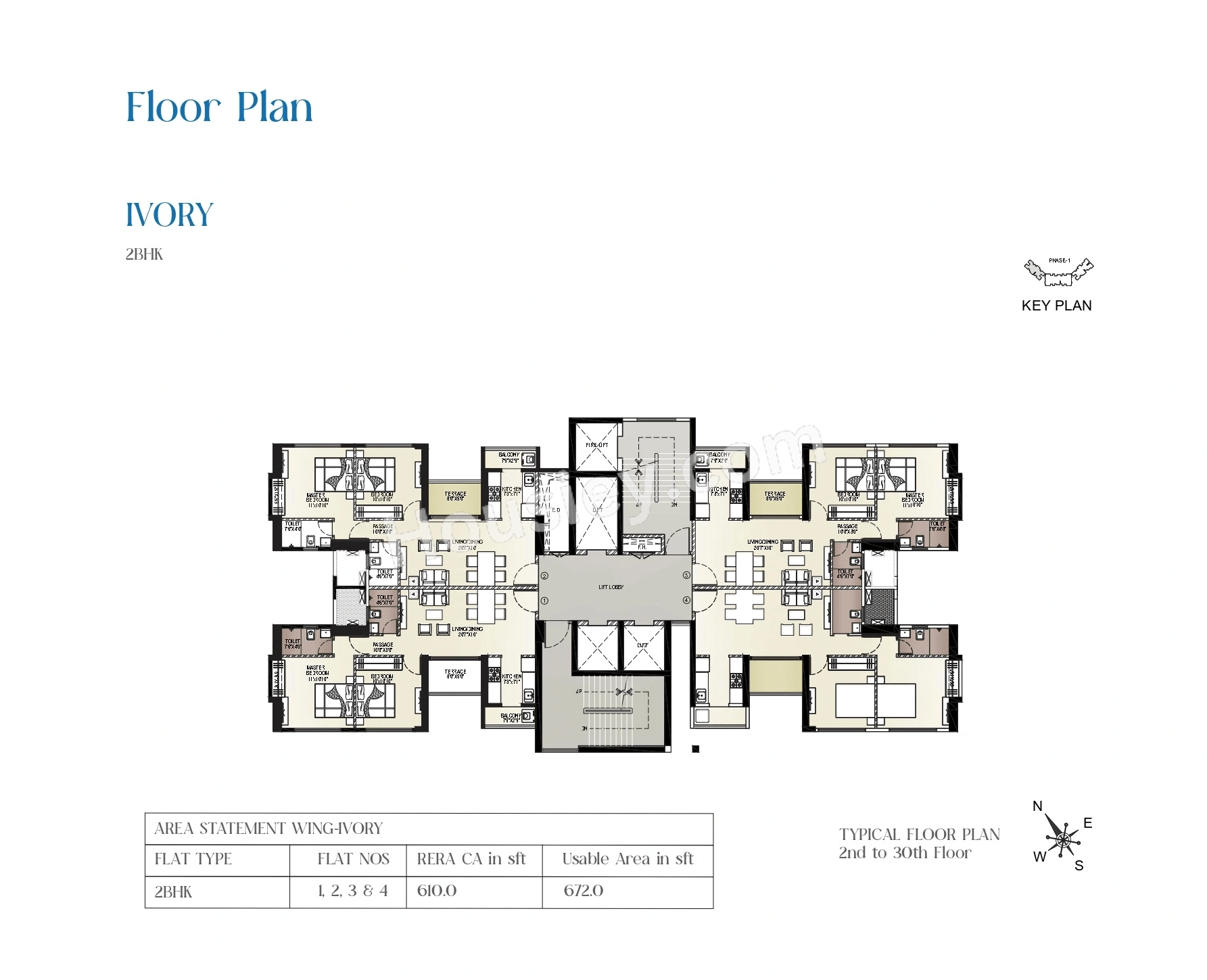Anantham Rainbow County Floor plan 1