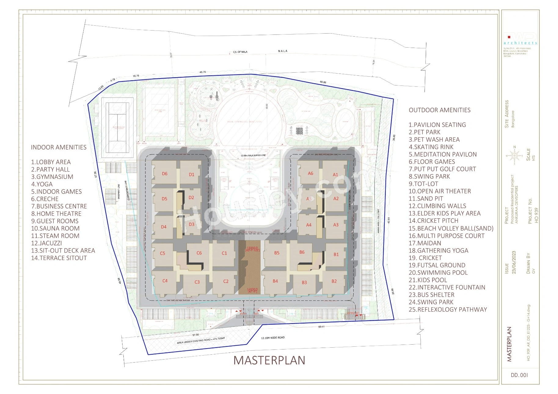 Ankuraa Meridian Floor plan 2