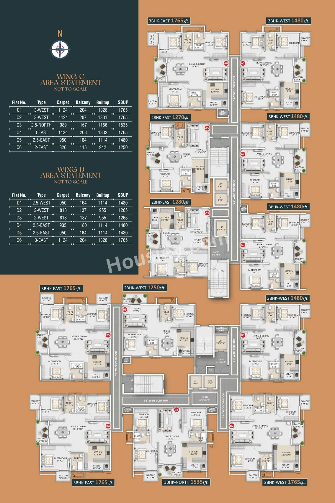 Ankuraa Meridian Floor Plan