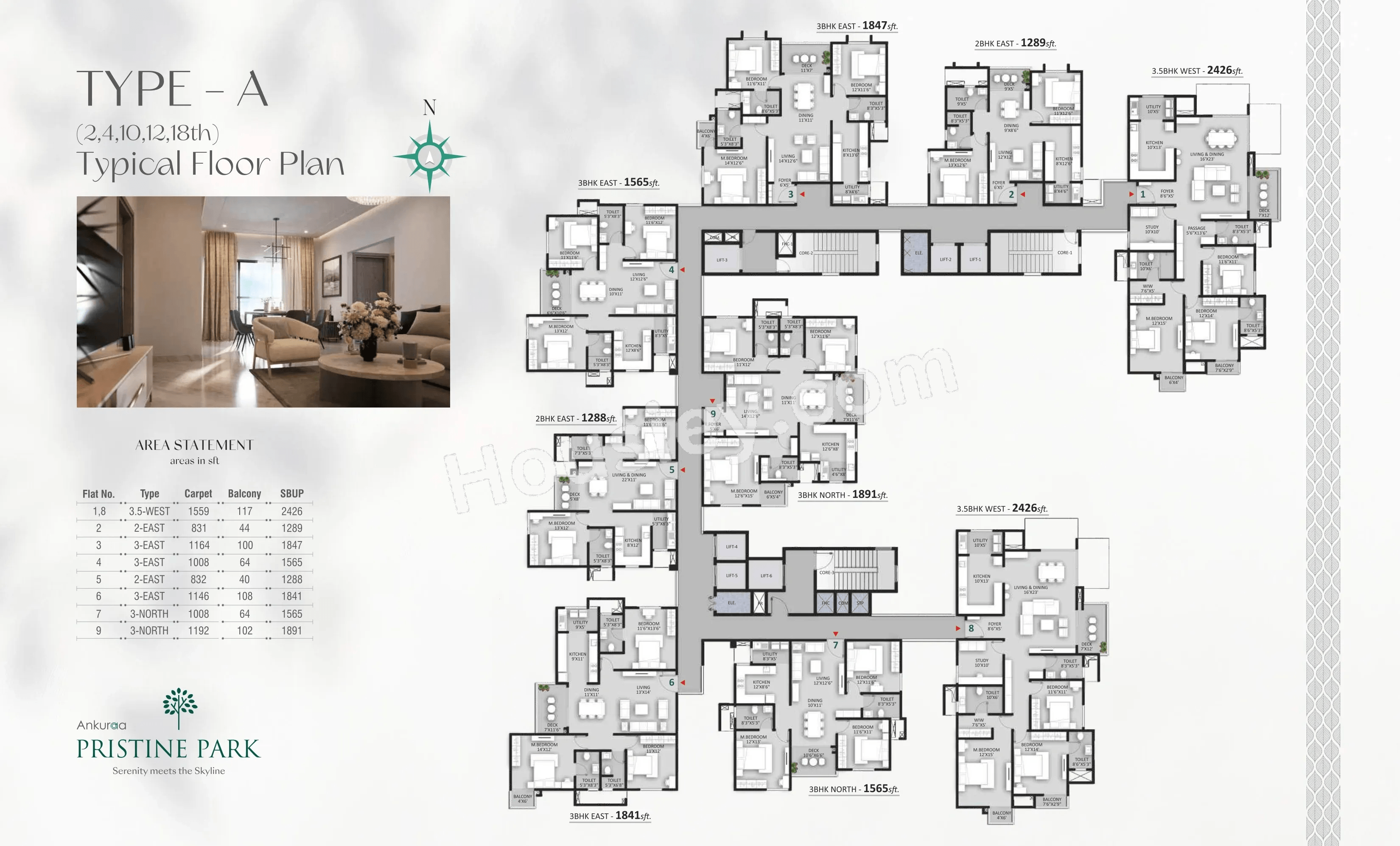 Ankuraa Pristine Park Floor plan 1