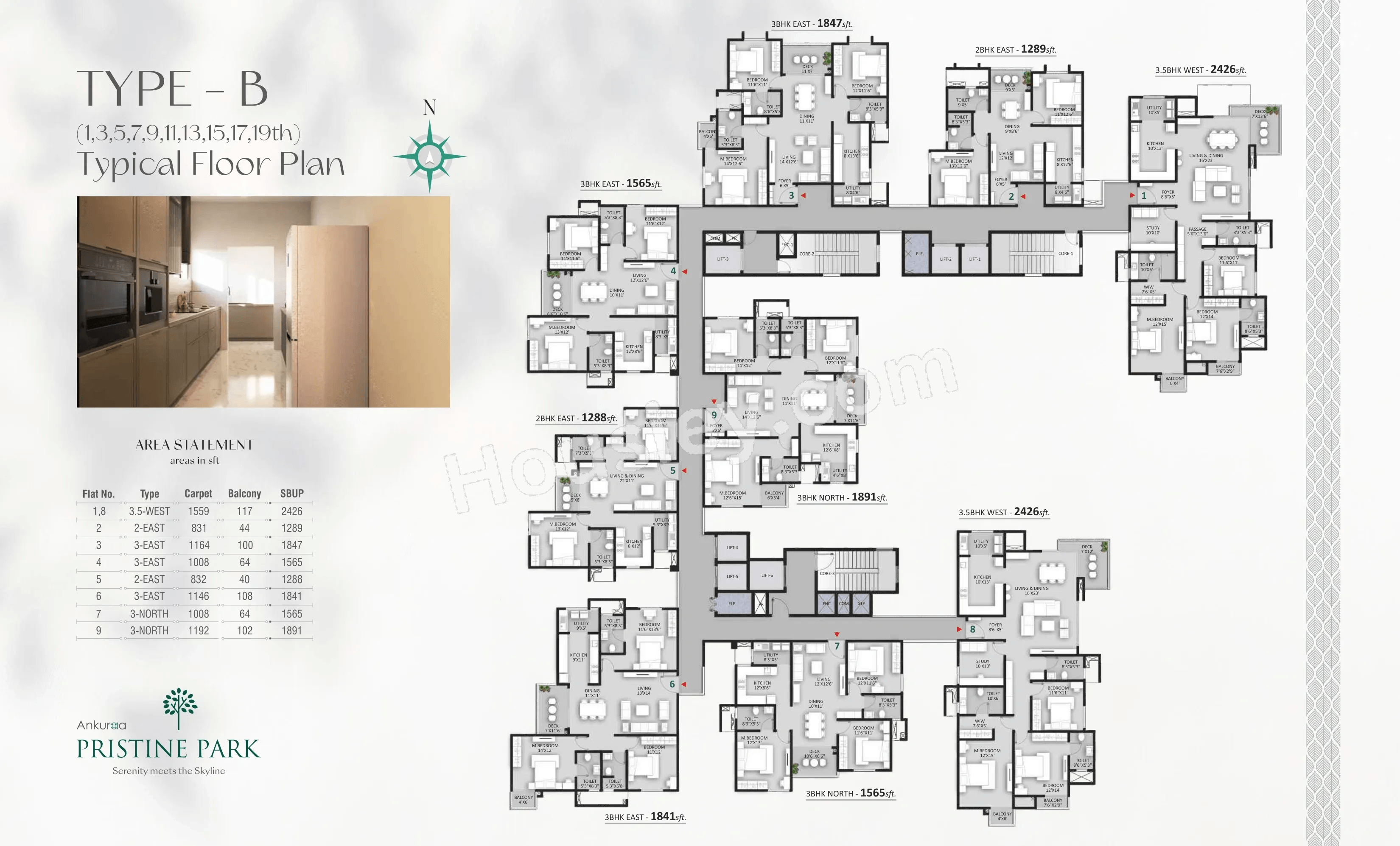Ankuraa Pristine Park Floor plan 2