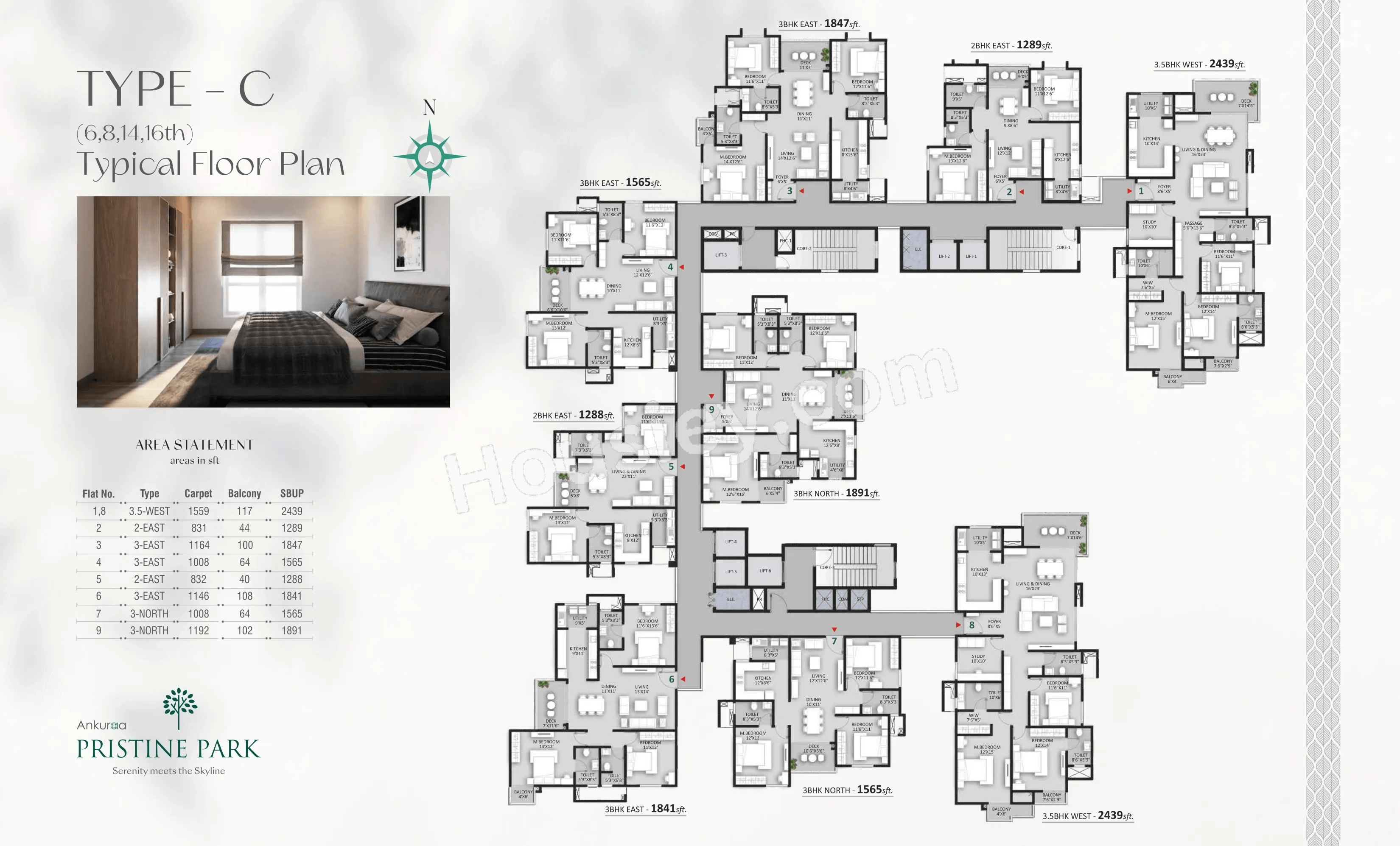 Ankuraa Pristine Park Floor plan 3