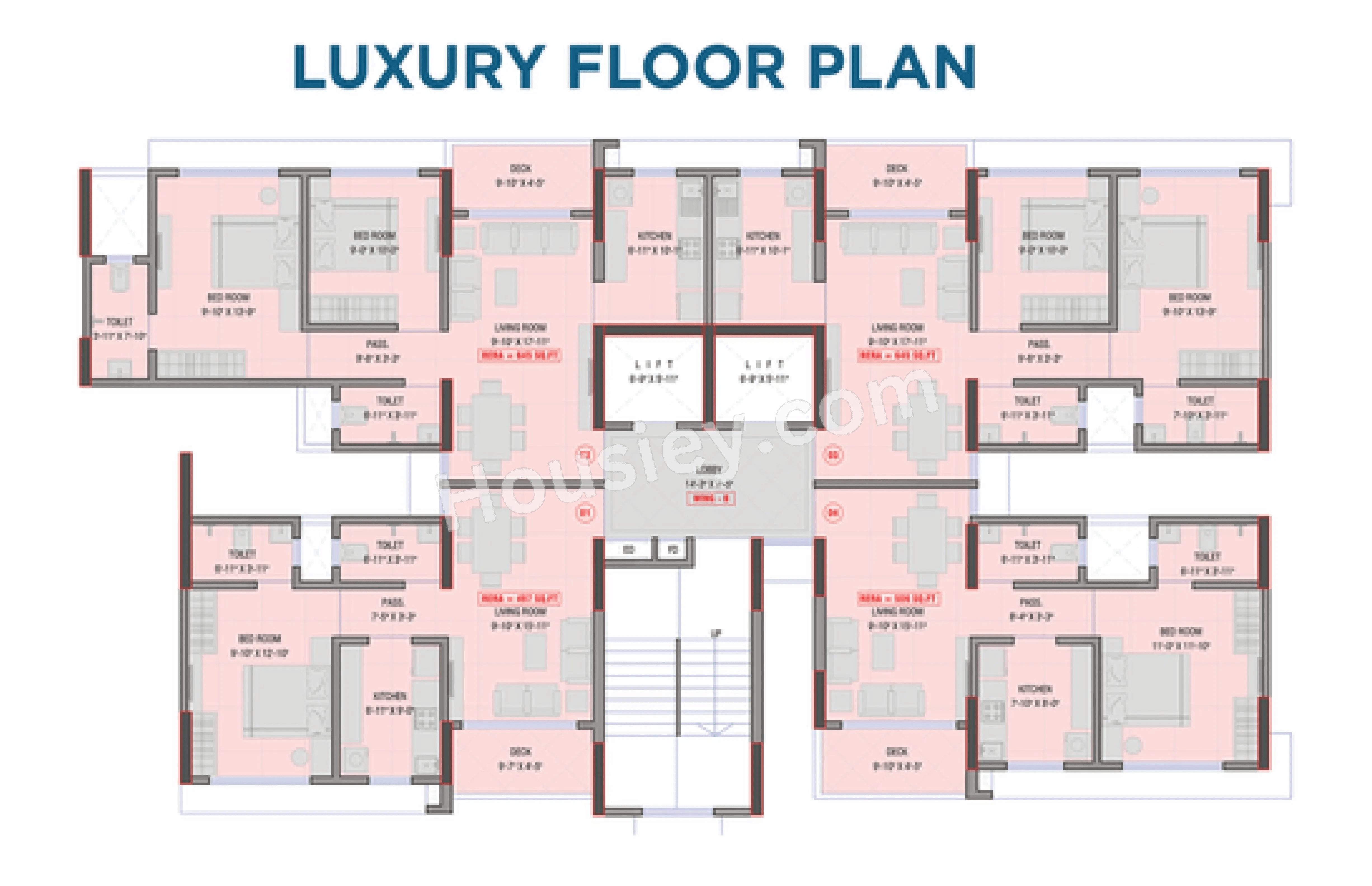 Aquarose Tower Floor plan 1