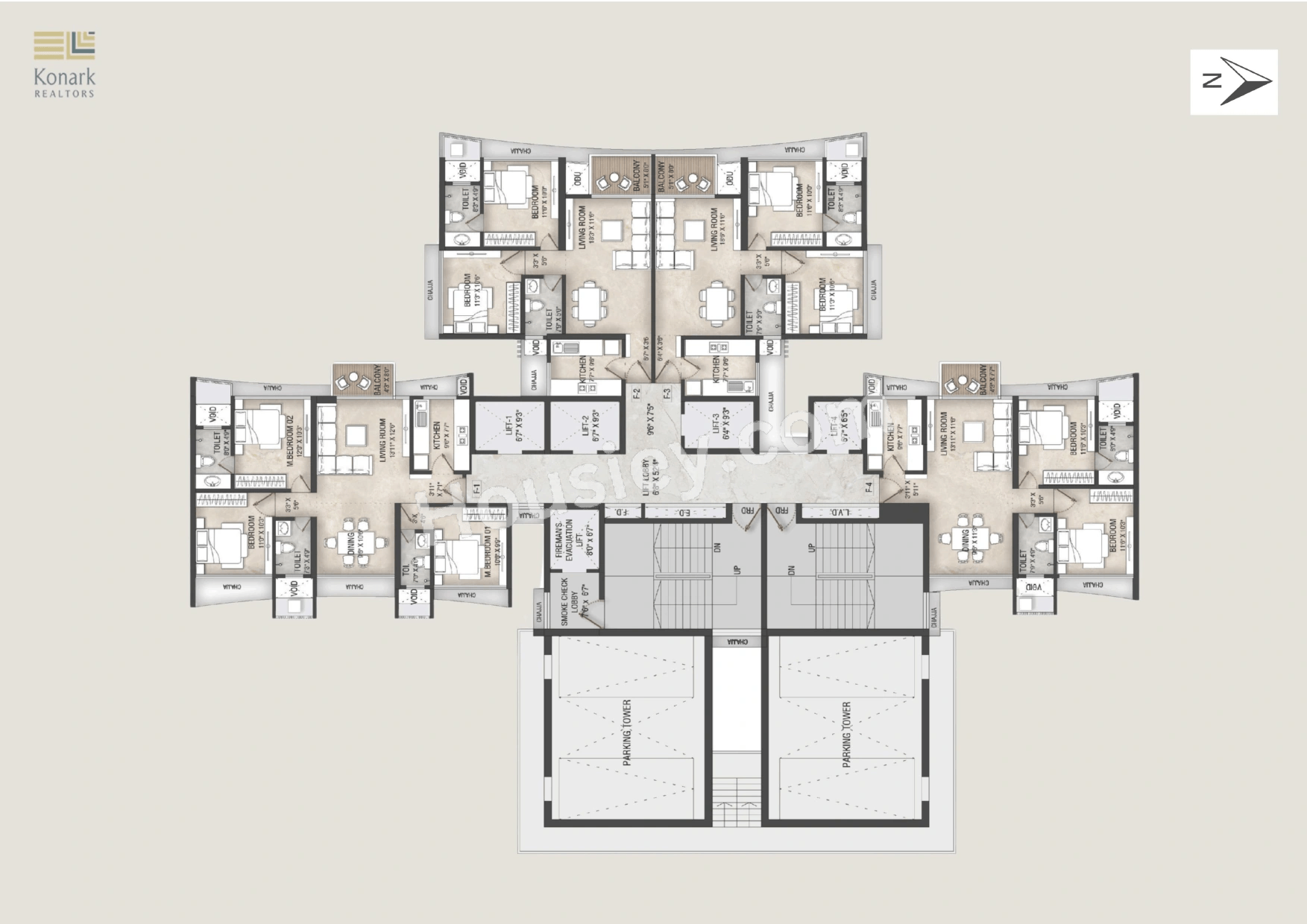 Aria Skygardens Floor plan 1