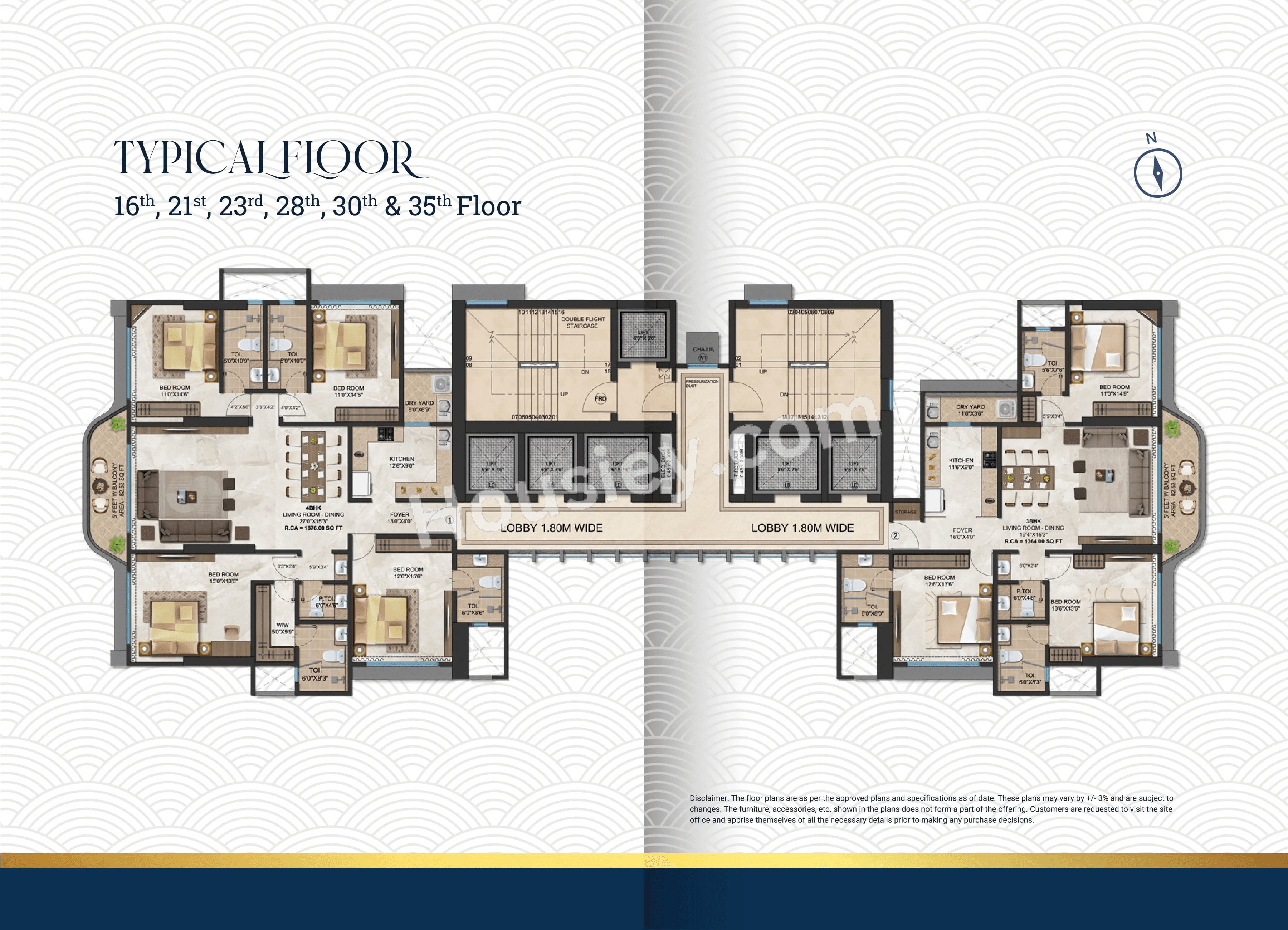 Ariha Skyes Floor plan 3