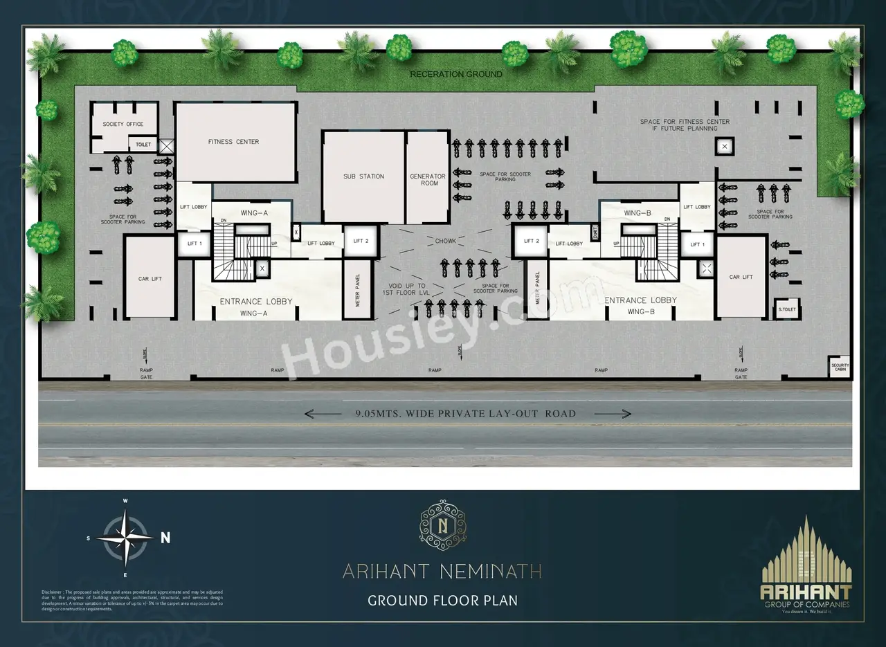 Arihant Neminath Sky Master Plan