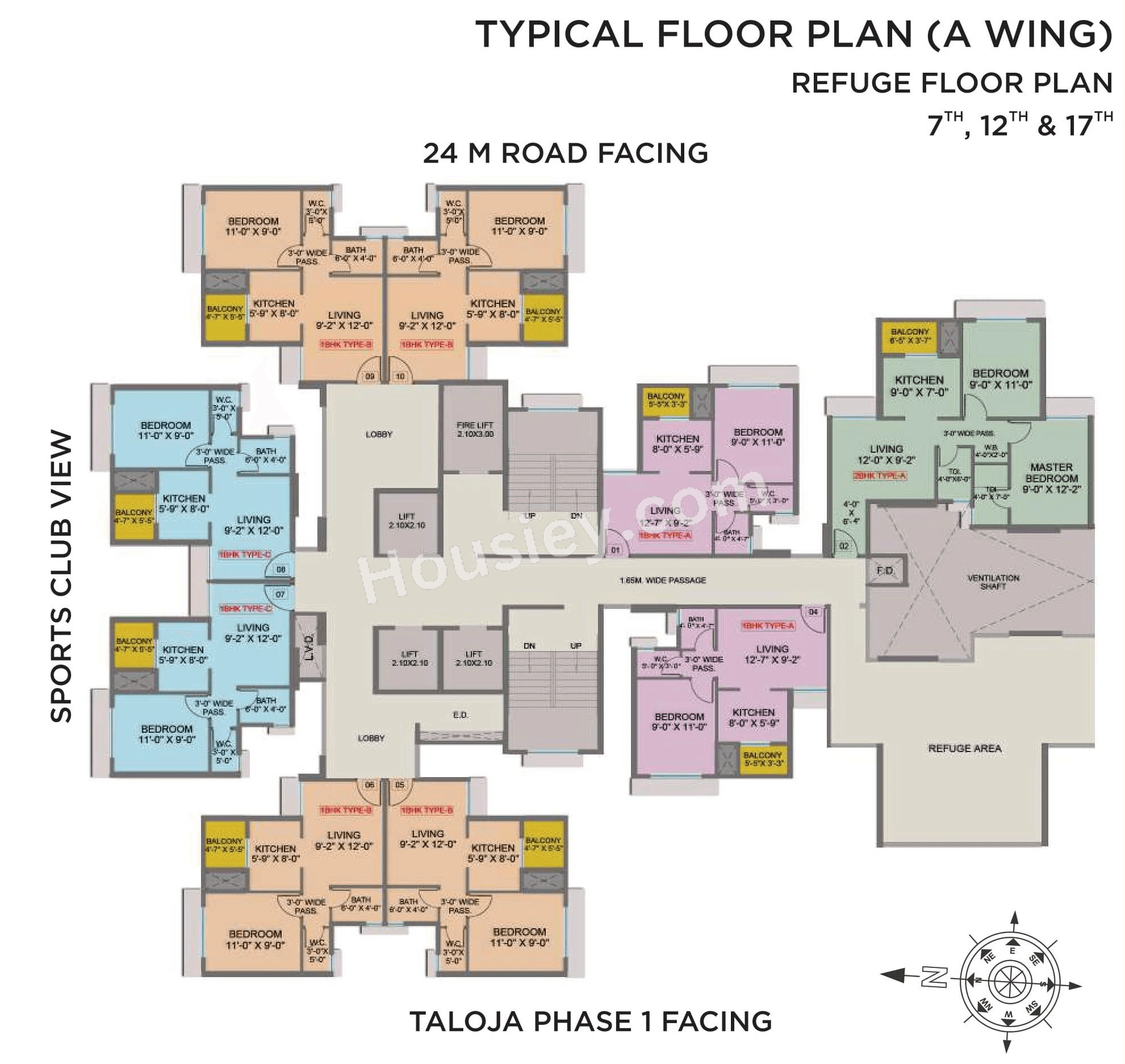 Arihant Sports City Floor plan 3