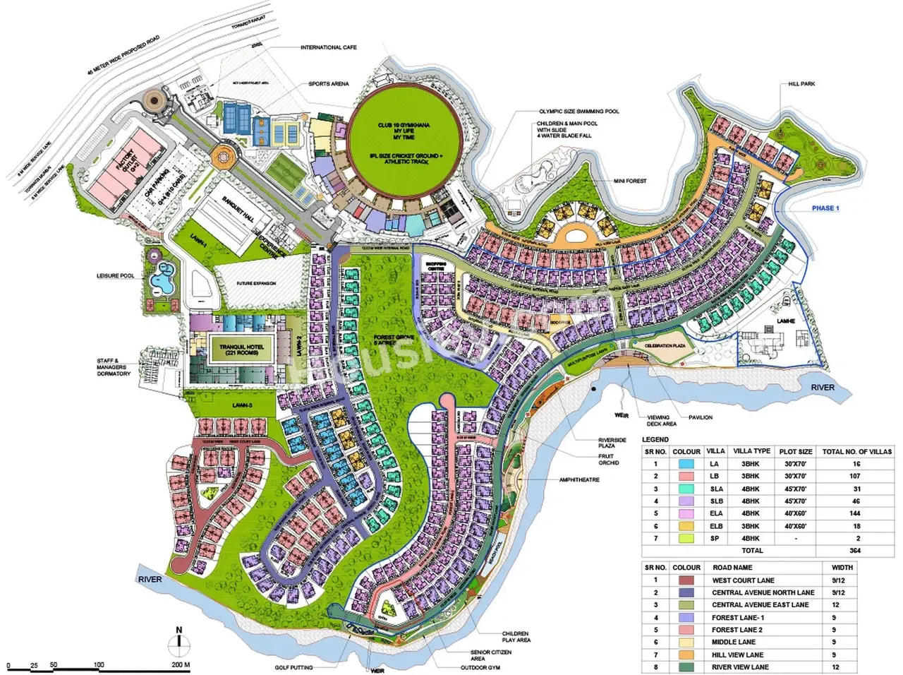 Arihant World Villas Master Plan