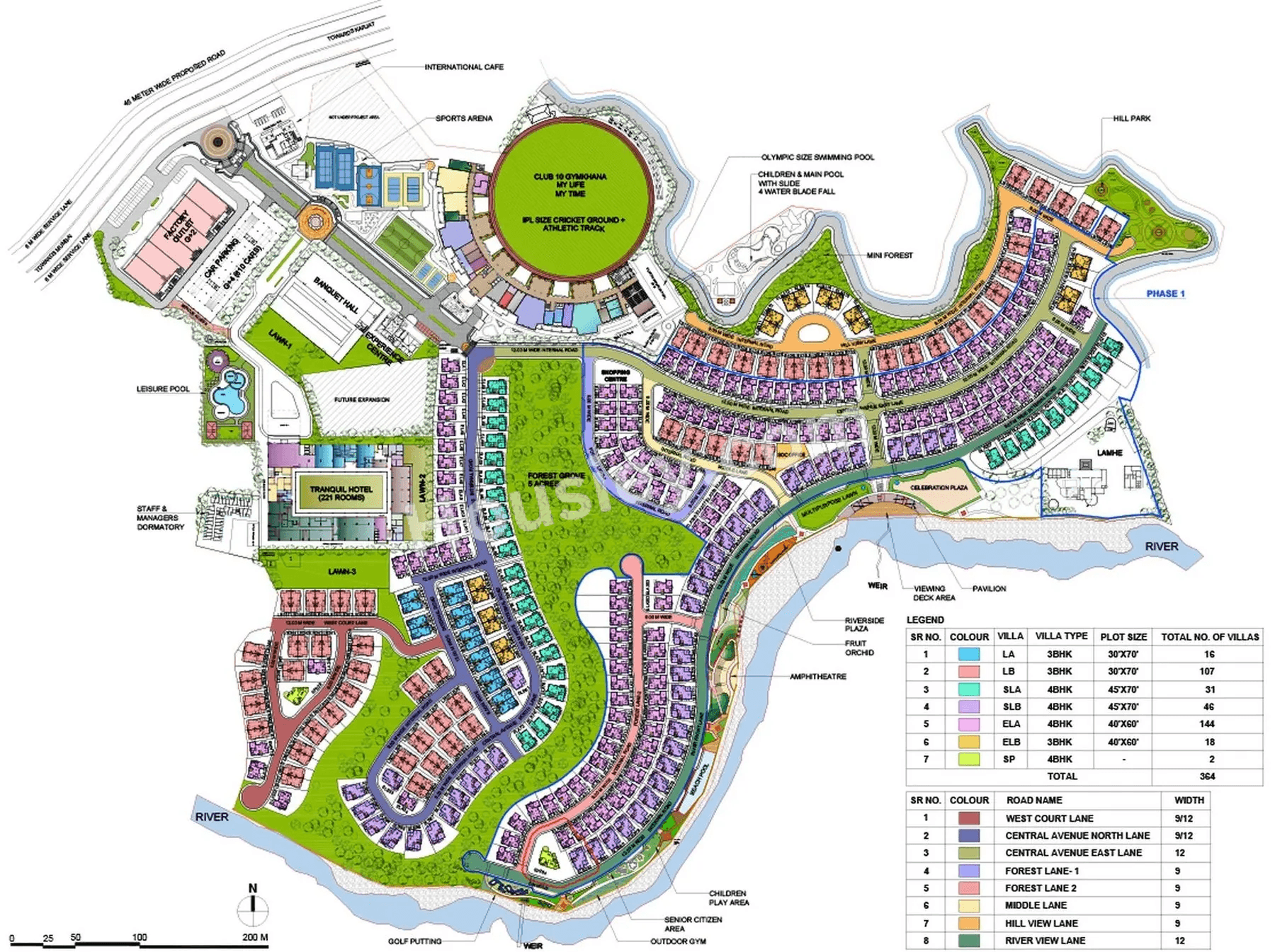 Arihant World Villas Master Plan