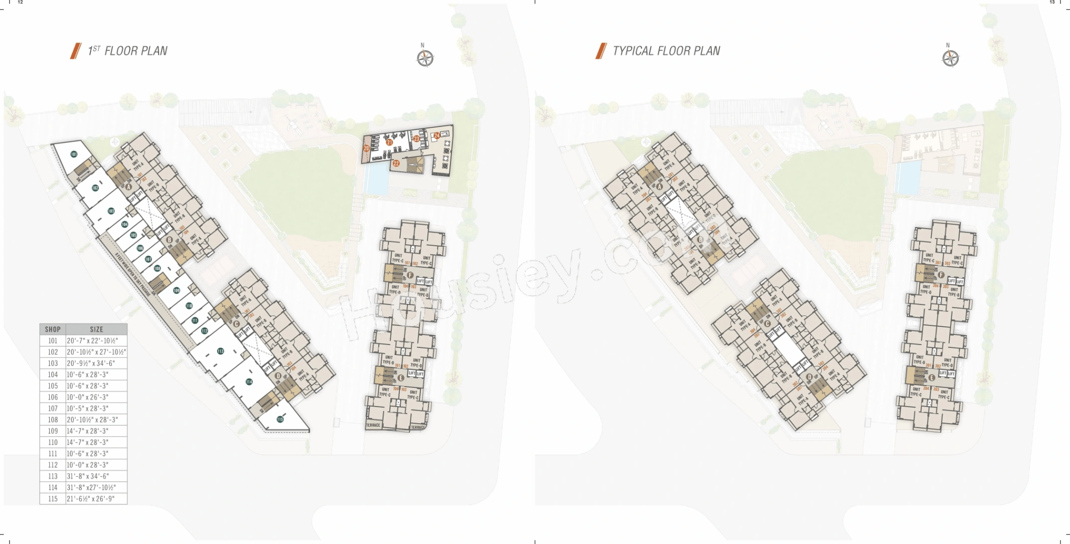 Arise Atlantis Floor plan 1