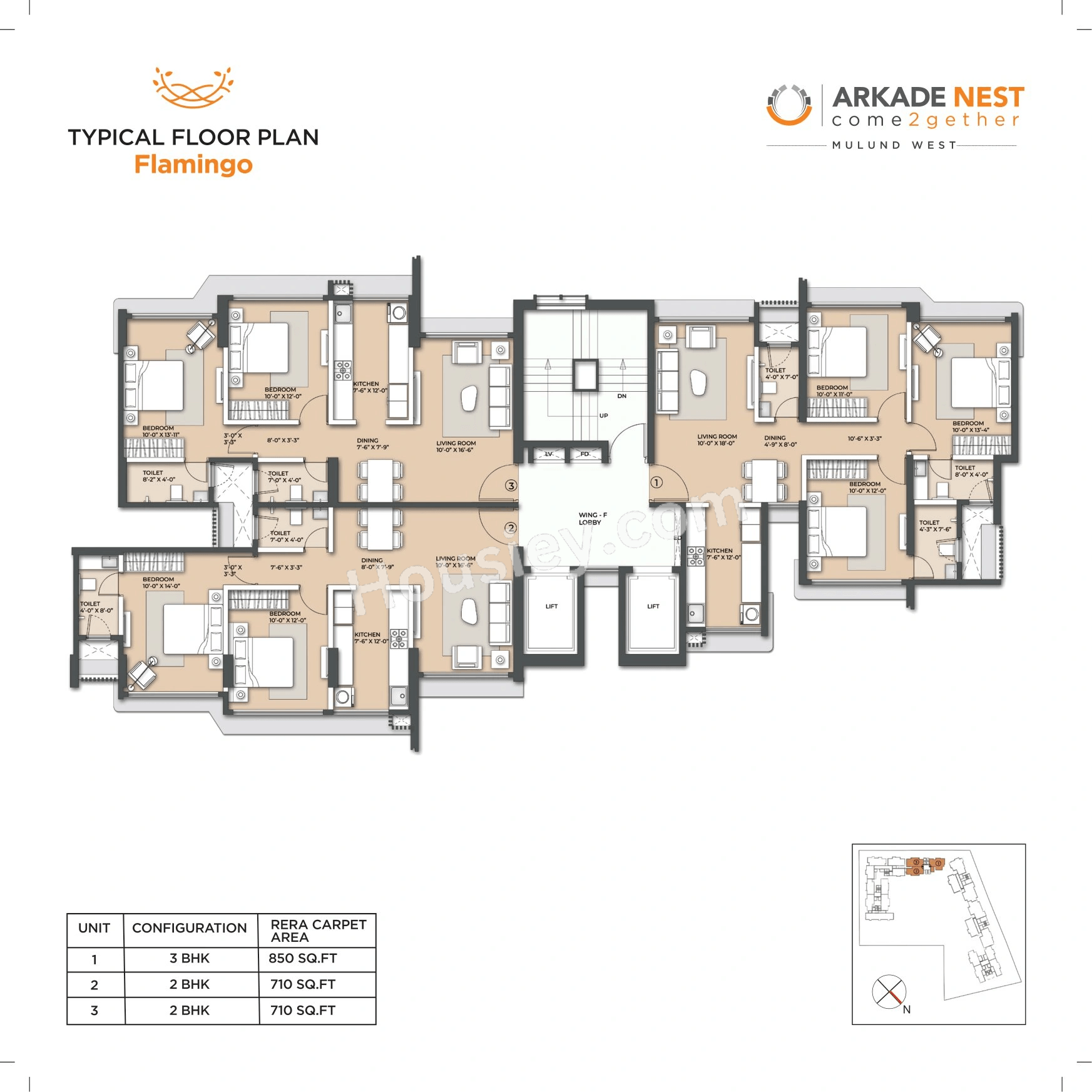 Arkade Nest Floor plan 3
