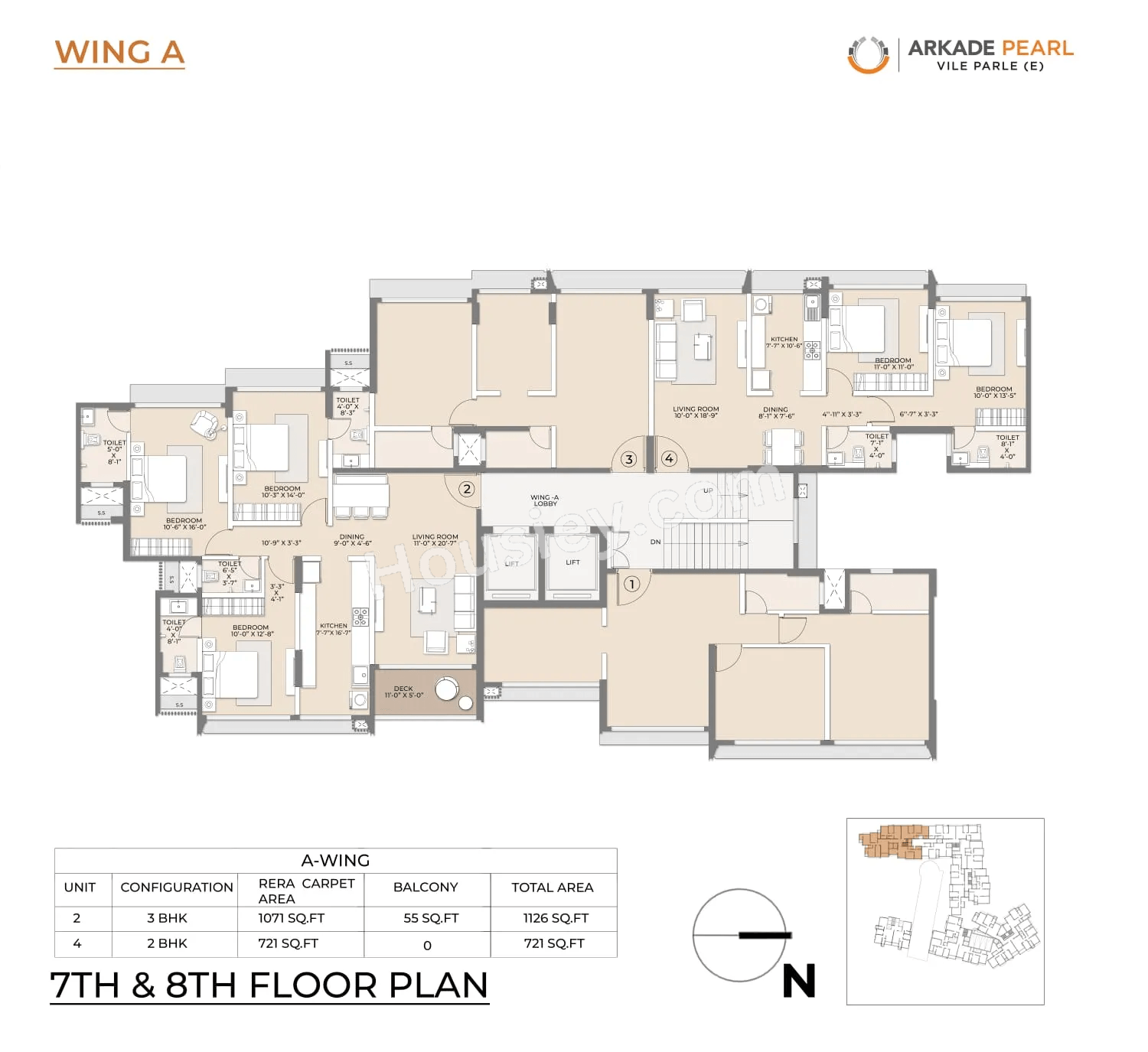 Arkade Pearl Floor plan 2
