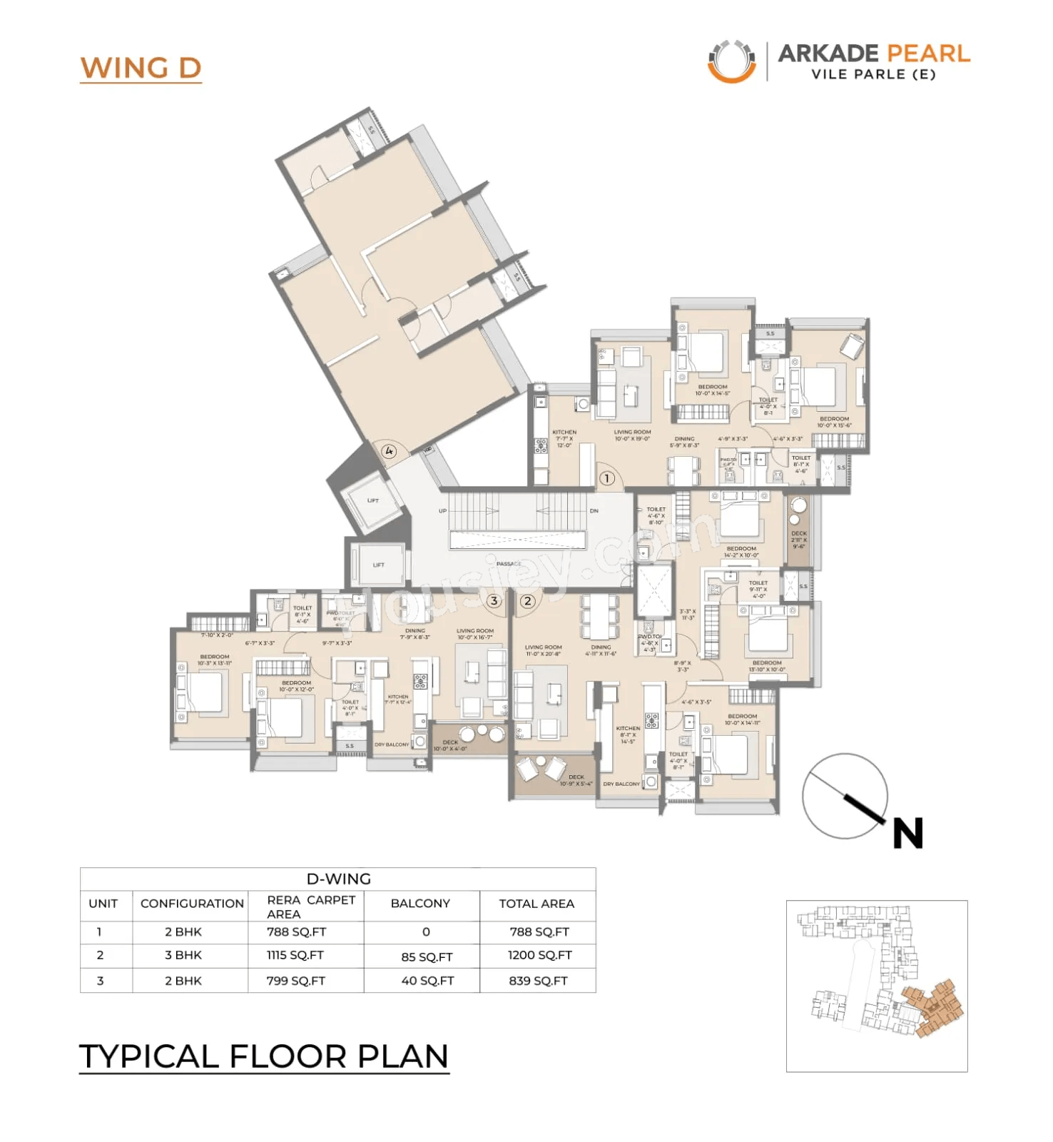Arkade Pearl Floor plan 4