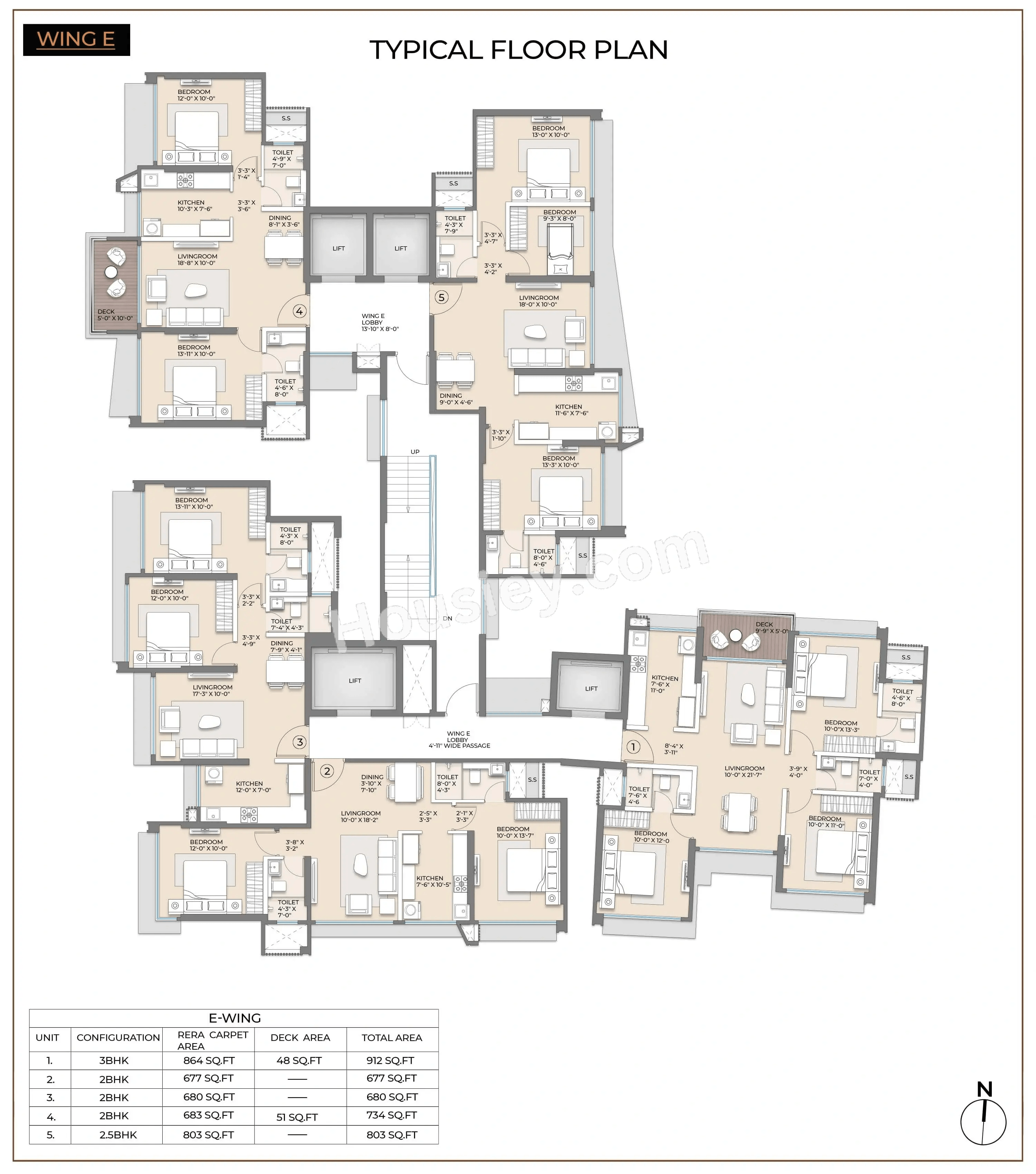 Arkade Rare Bhandup Floor plan 1