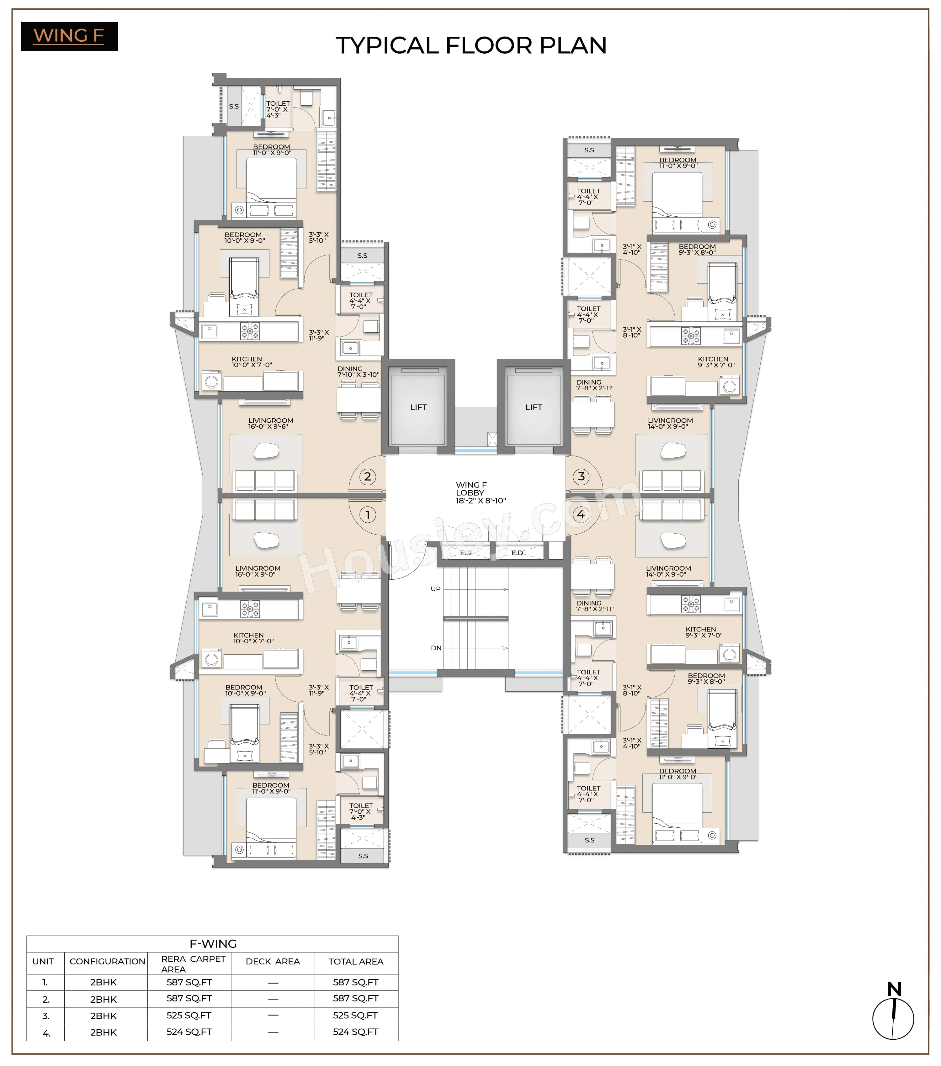 Arkade Rare Bhandup Floor plan 3