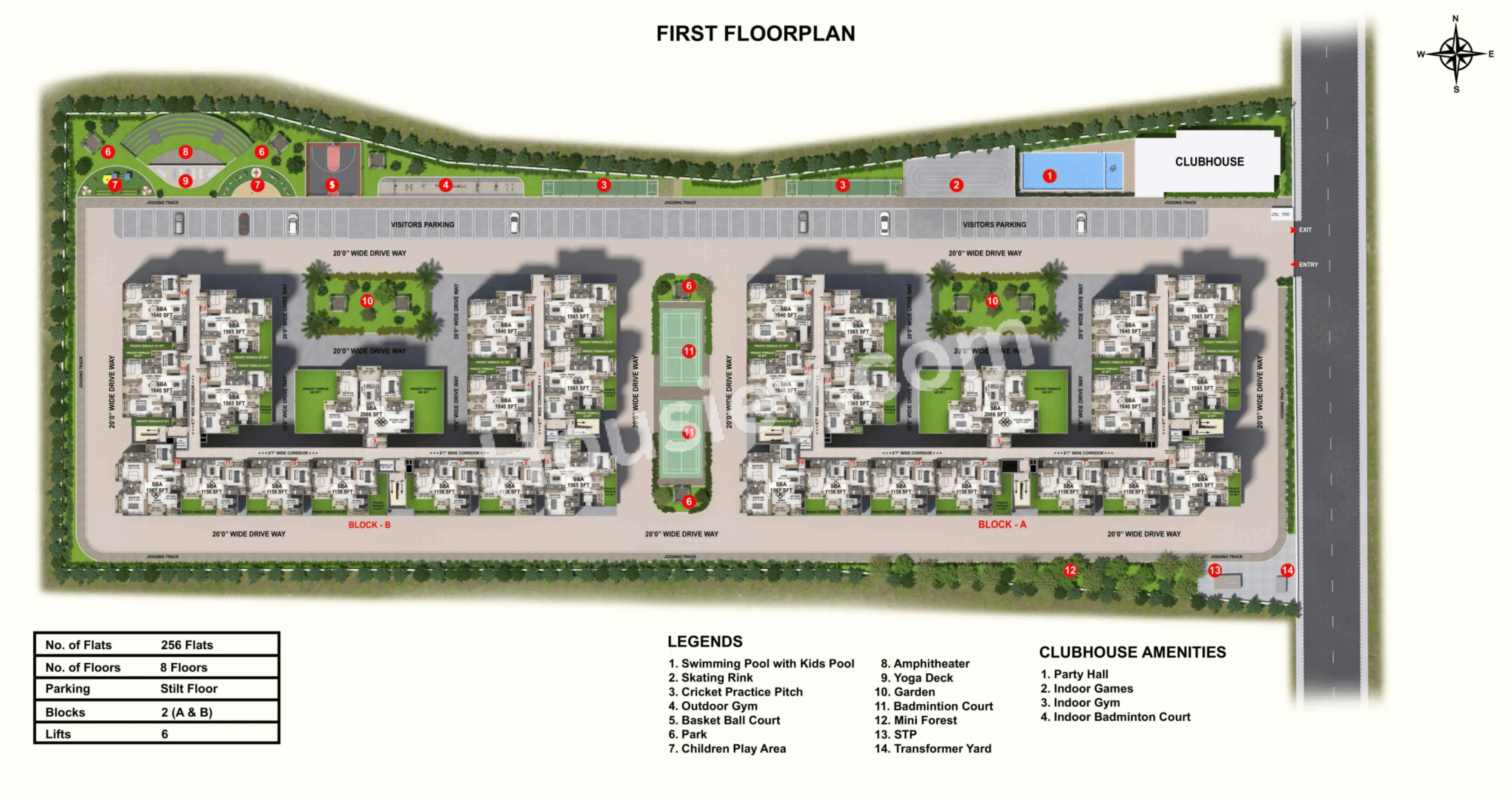 ARS Zurich Floor Plan