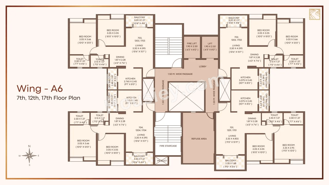 ARV Richvue Floor plan 6