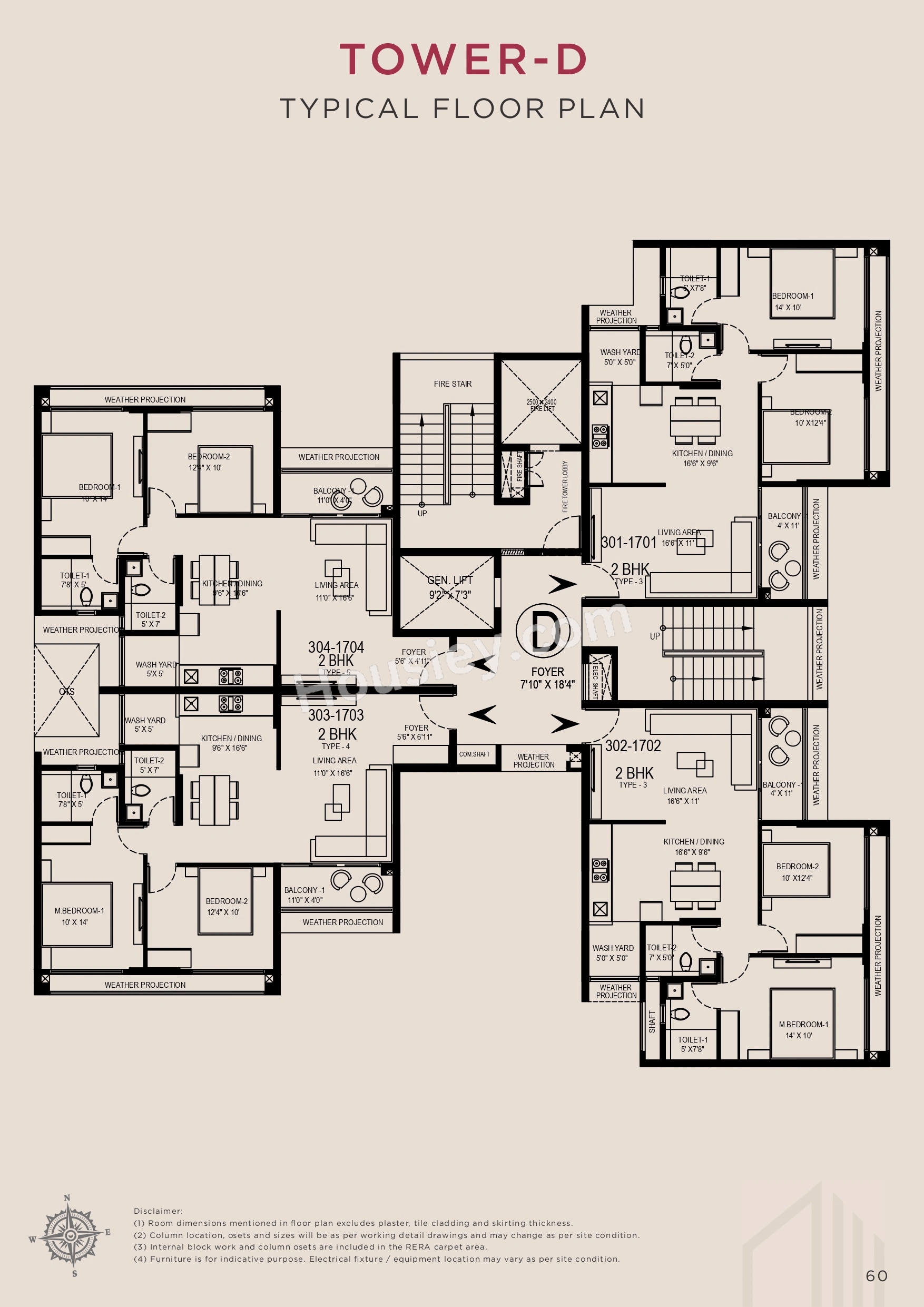 Arvind Crest Floor plan 4