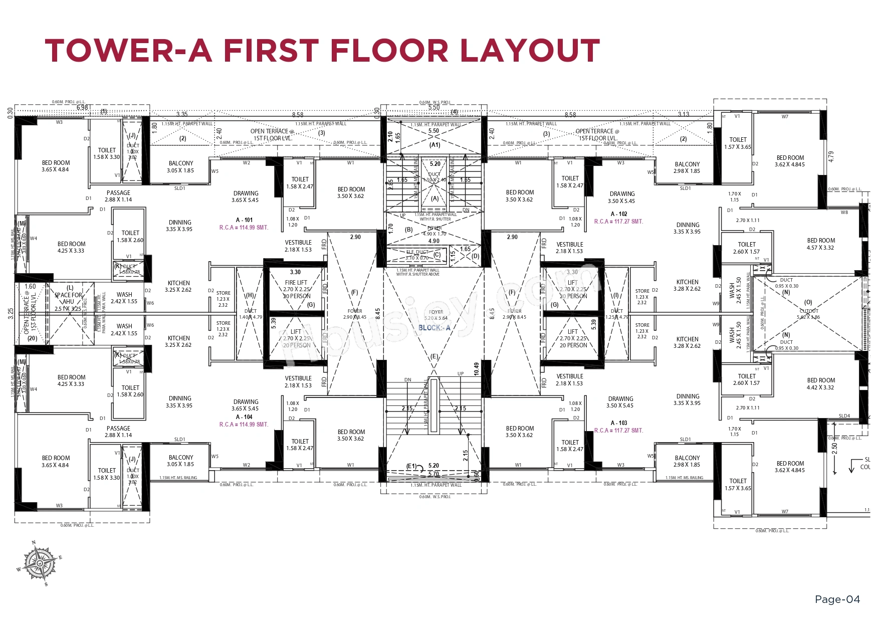 Arvind Iconia Floor plan 3
