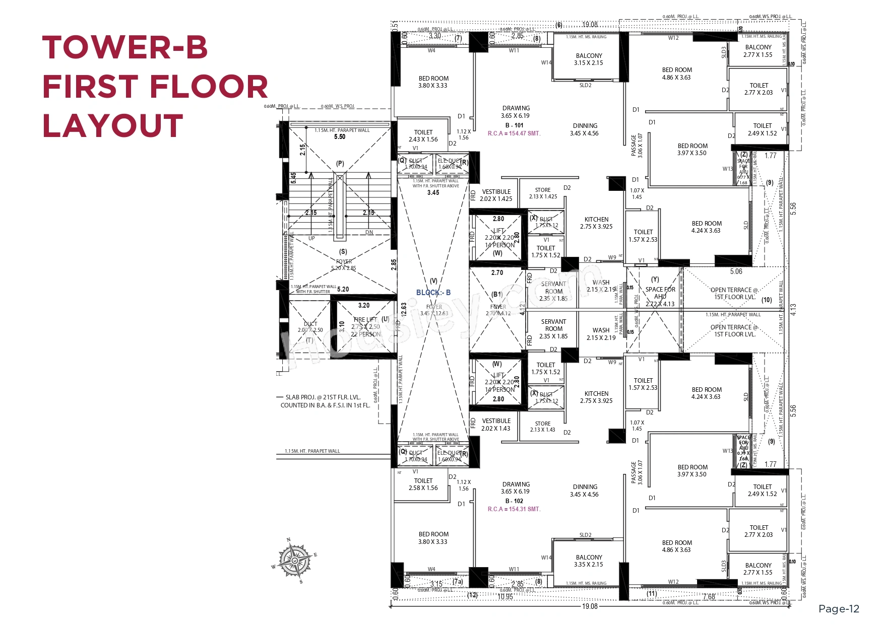 Arvind Iconia Floor plan 4