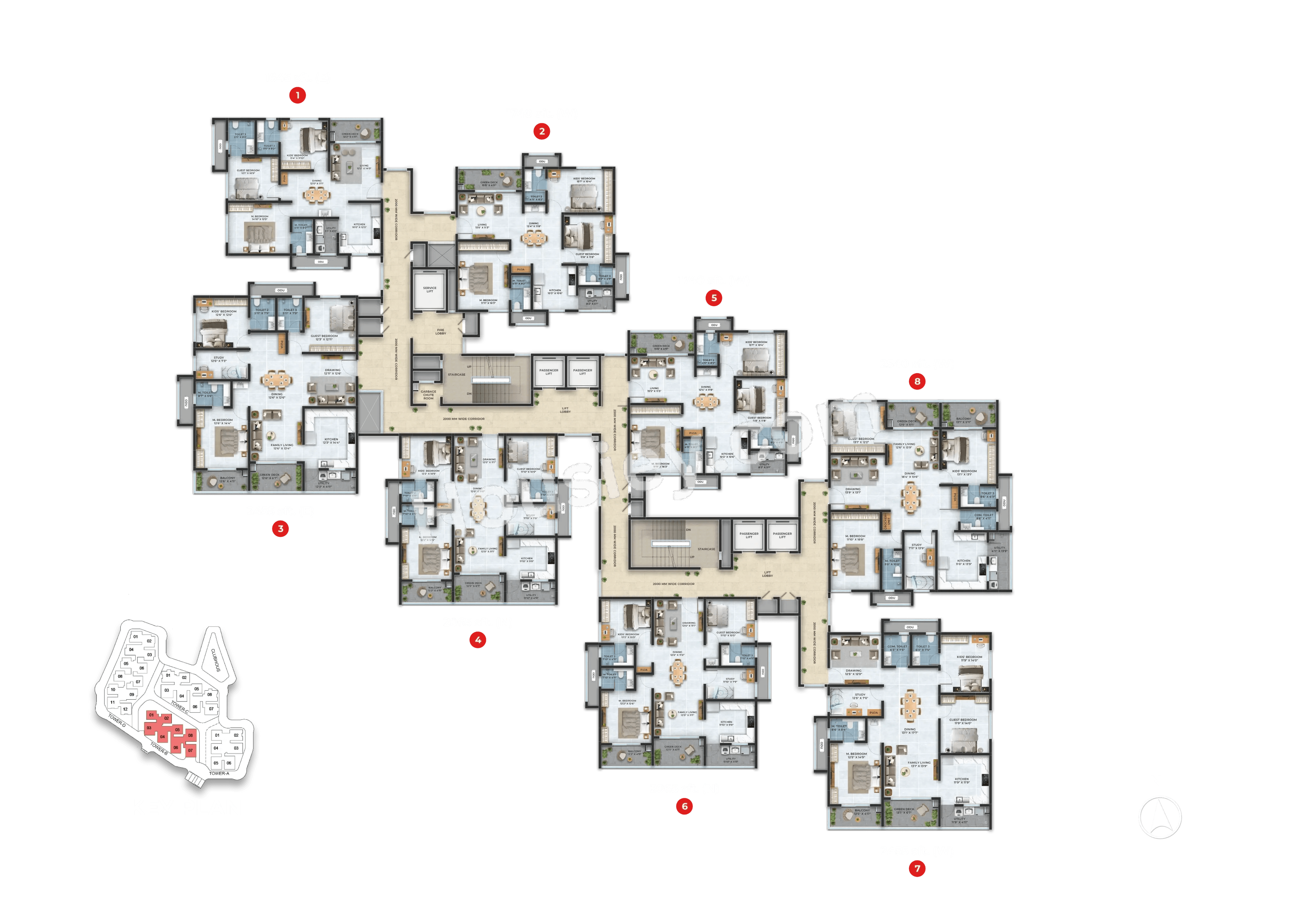ASBL Landmark Floor plan 1
