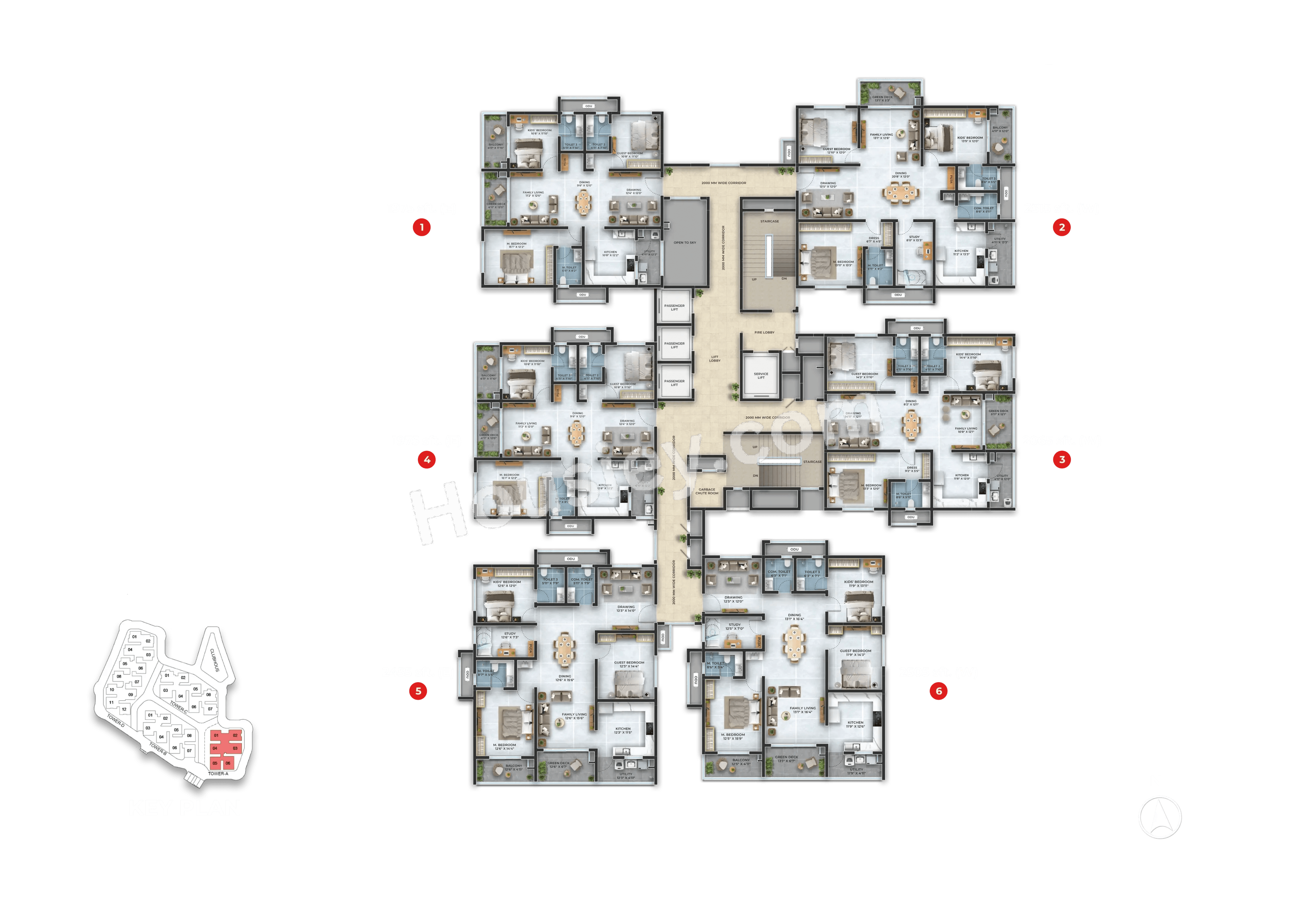 ASBL Landmark Floor plan 2