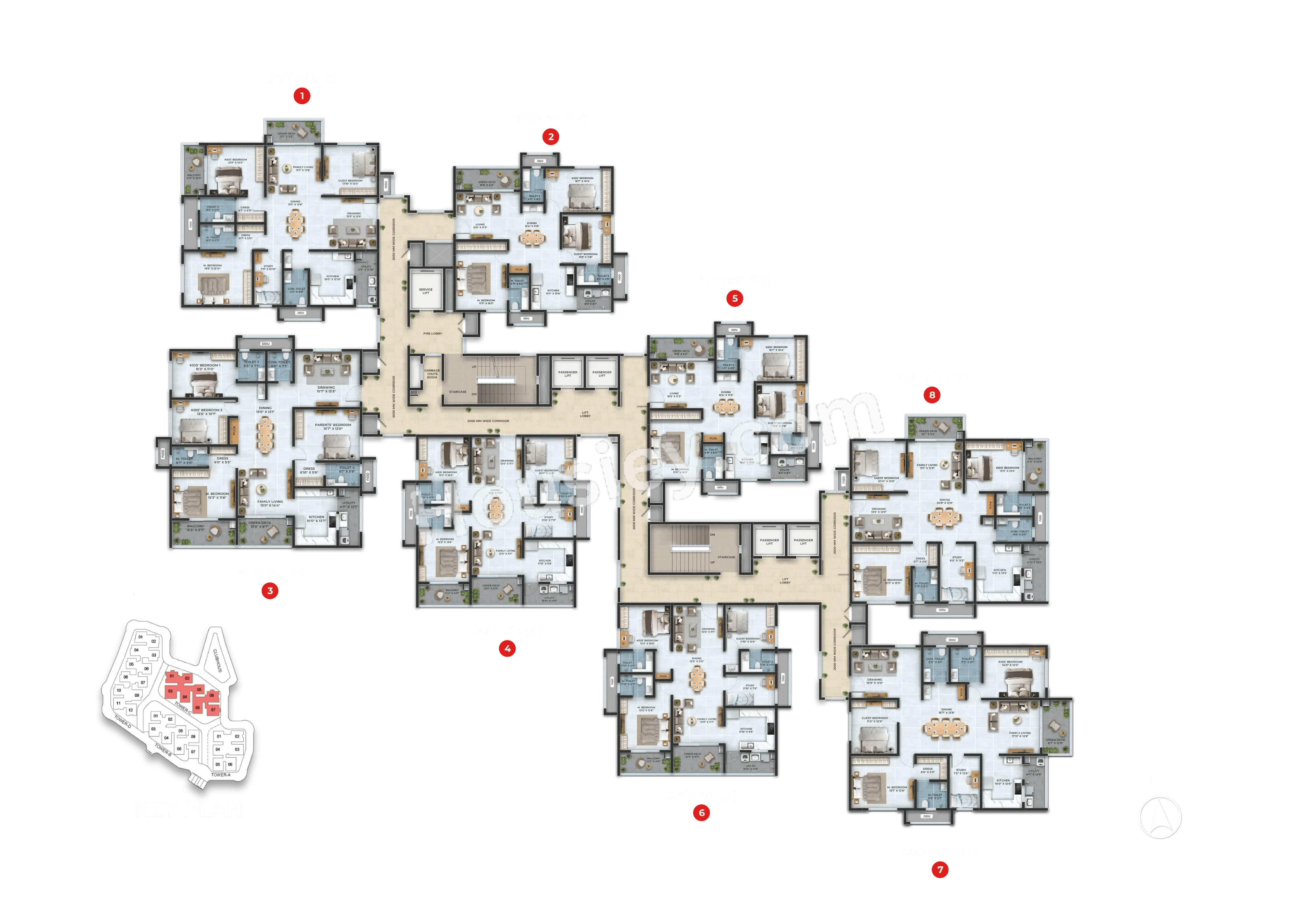 ASBL Landmark Floor plan 3