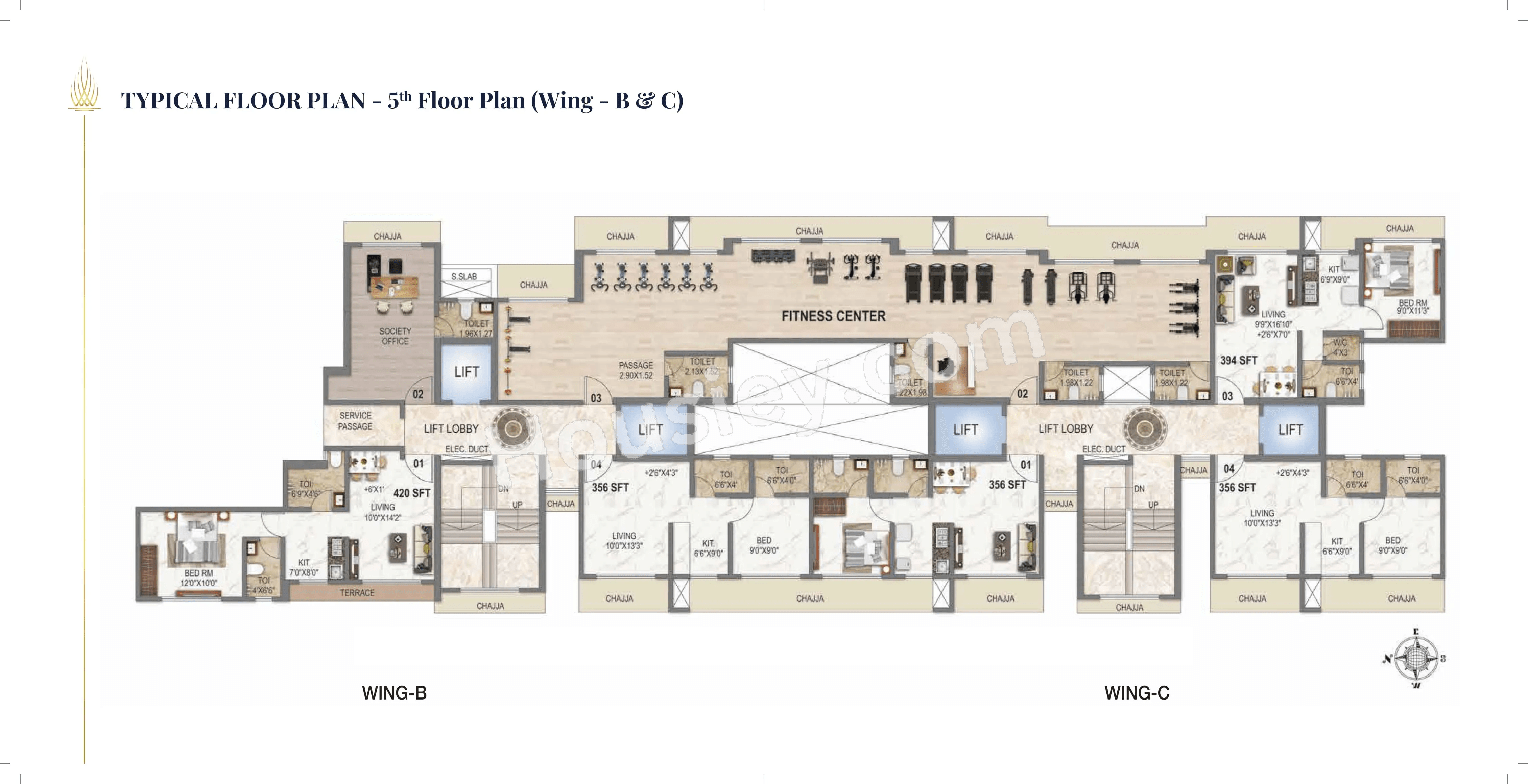Asmi Legend Floor plan 2