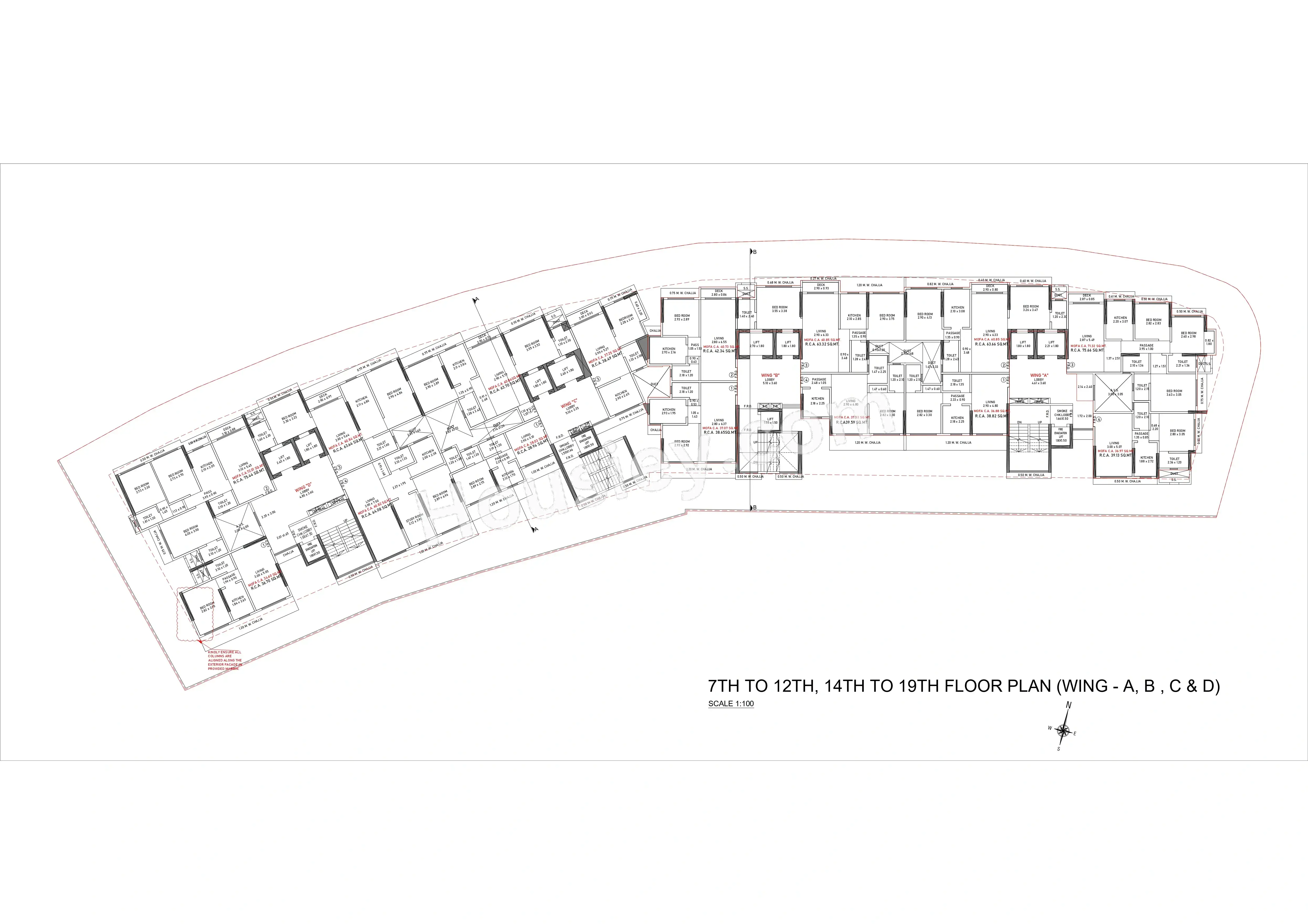 Atom Flamingo Enclave Floor plan 5
