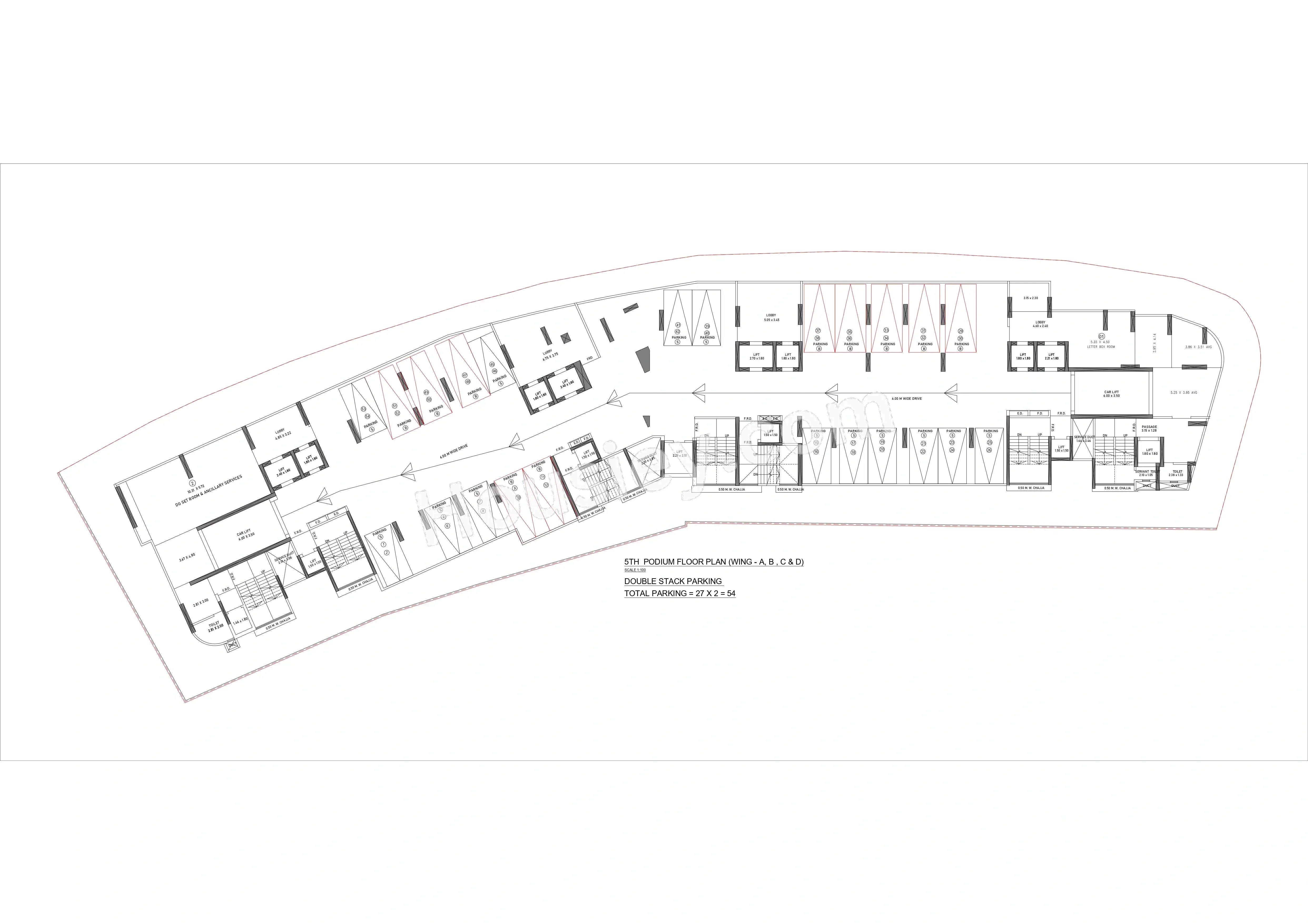 Atom Flamingo Enclave Floor plan 9