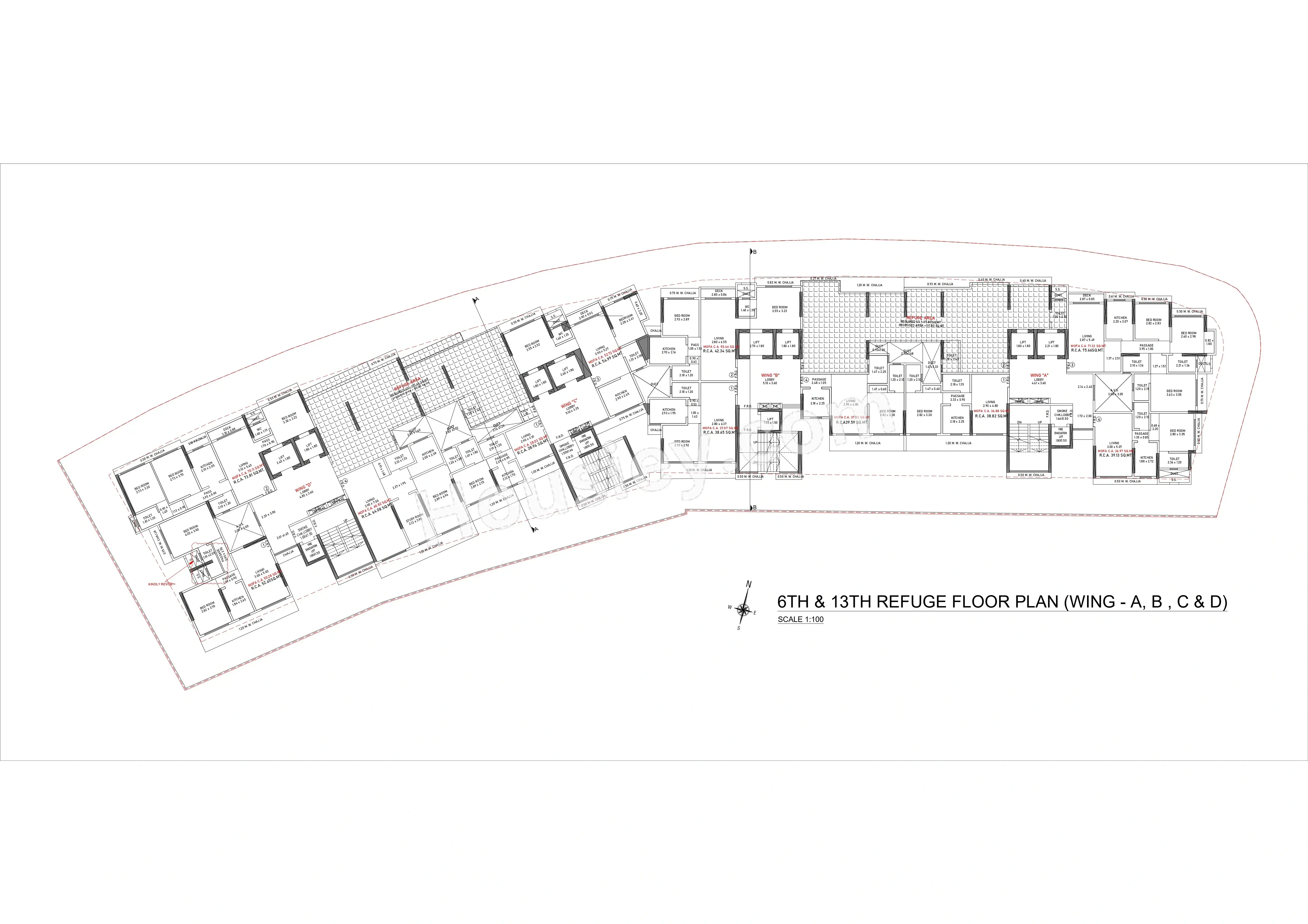 Atom Flamingo Enclave Floor plan 10