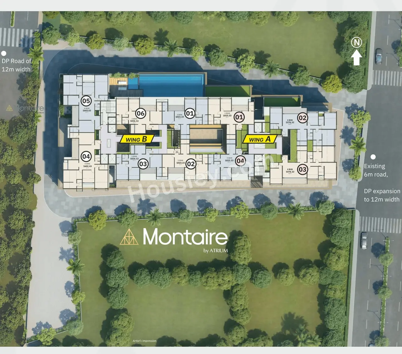Atrium Montaire Master Plan