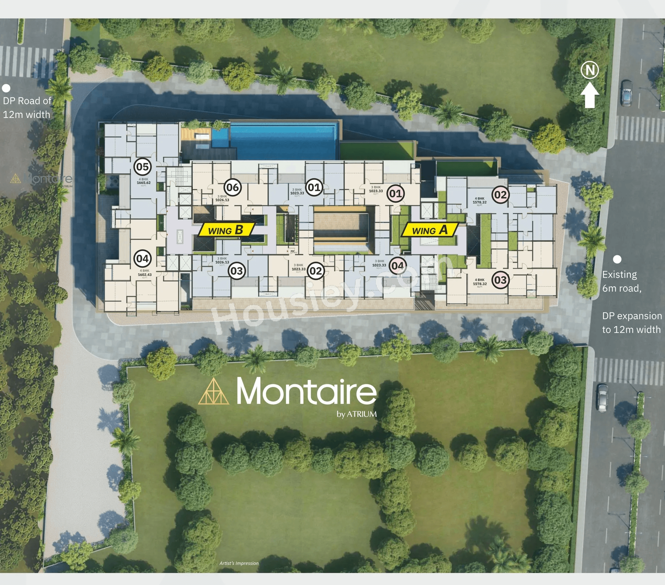 Atrium Montaire Master Plan