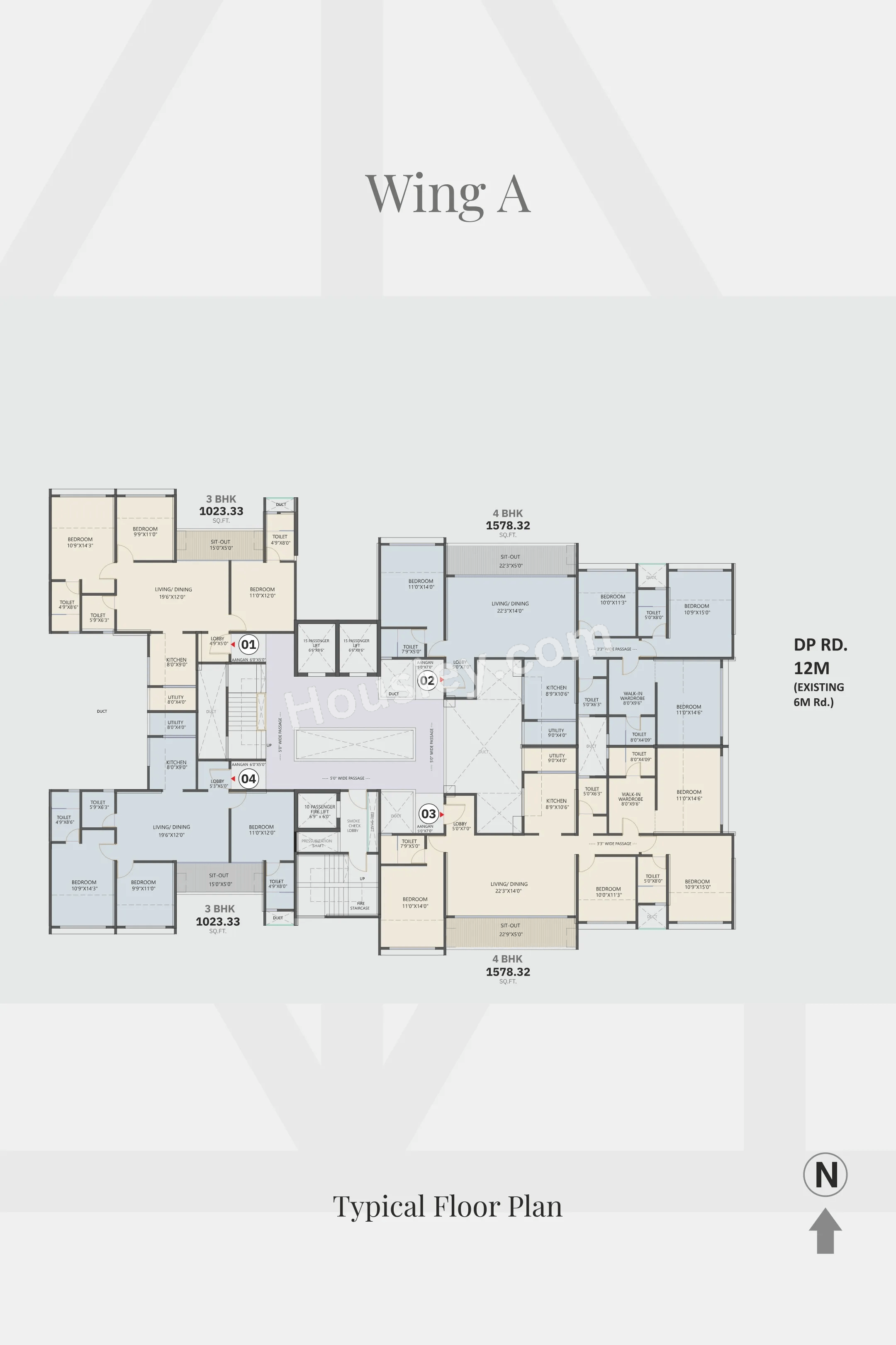 Atrium Montaire Floor plan 2