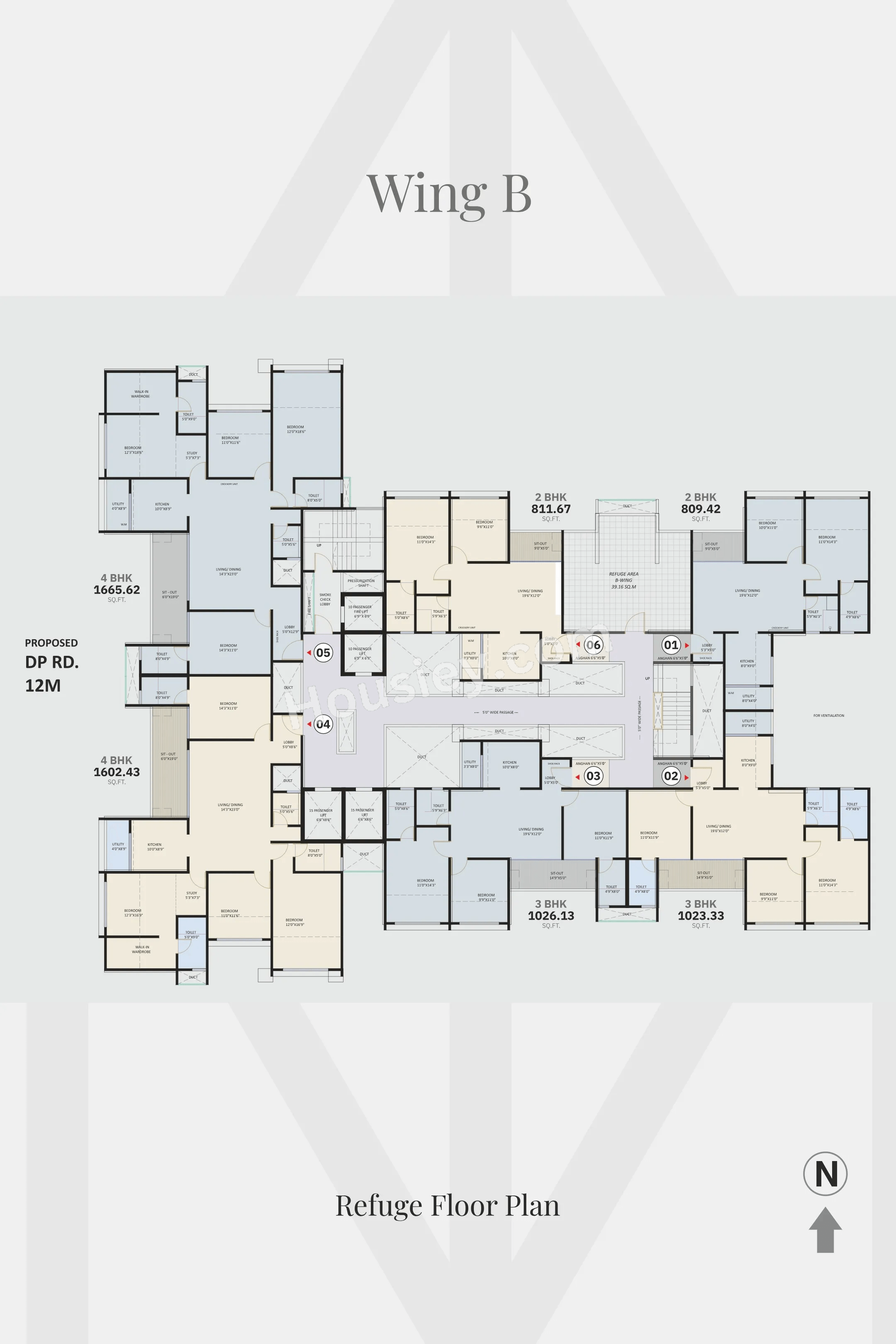 Atrium Montaire Floor plan 3
