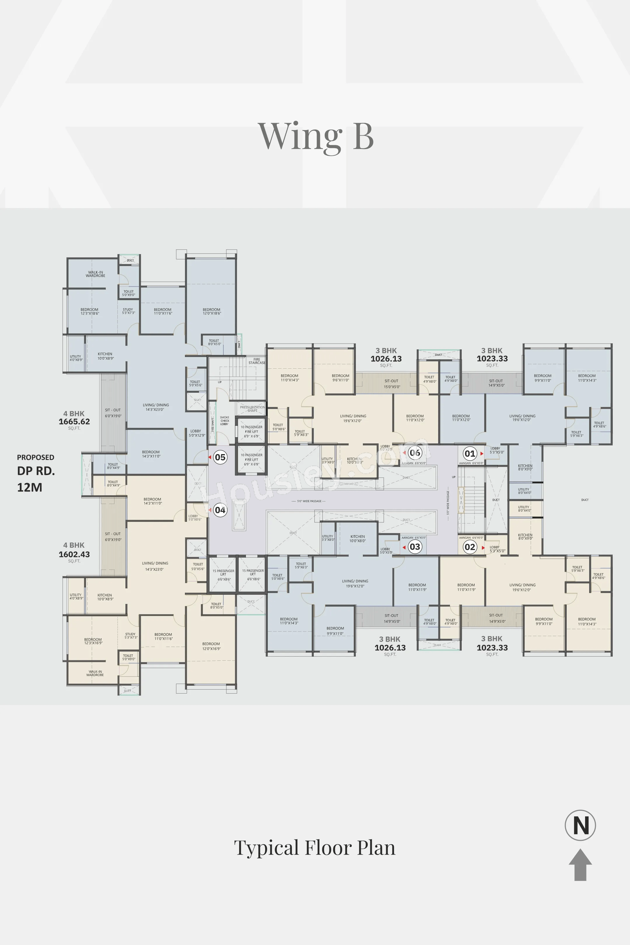 Atrium Montaire Floor plan 4