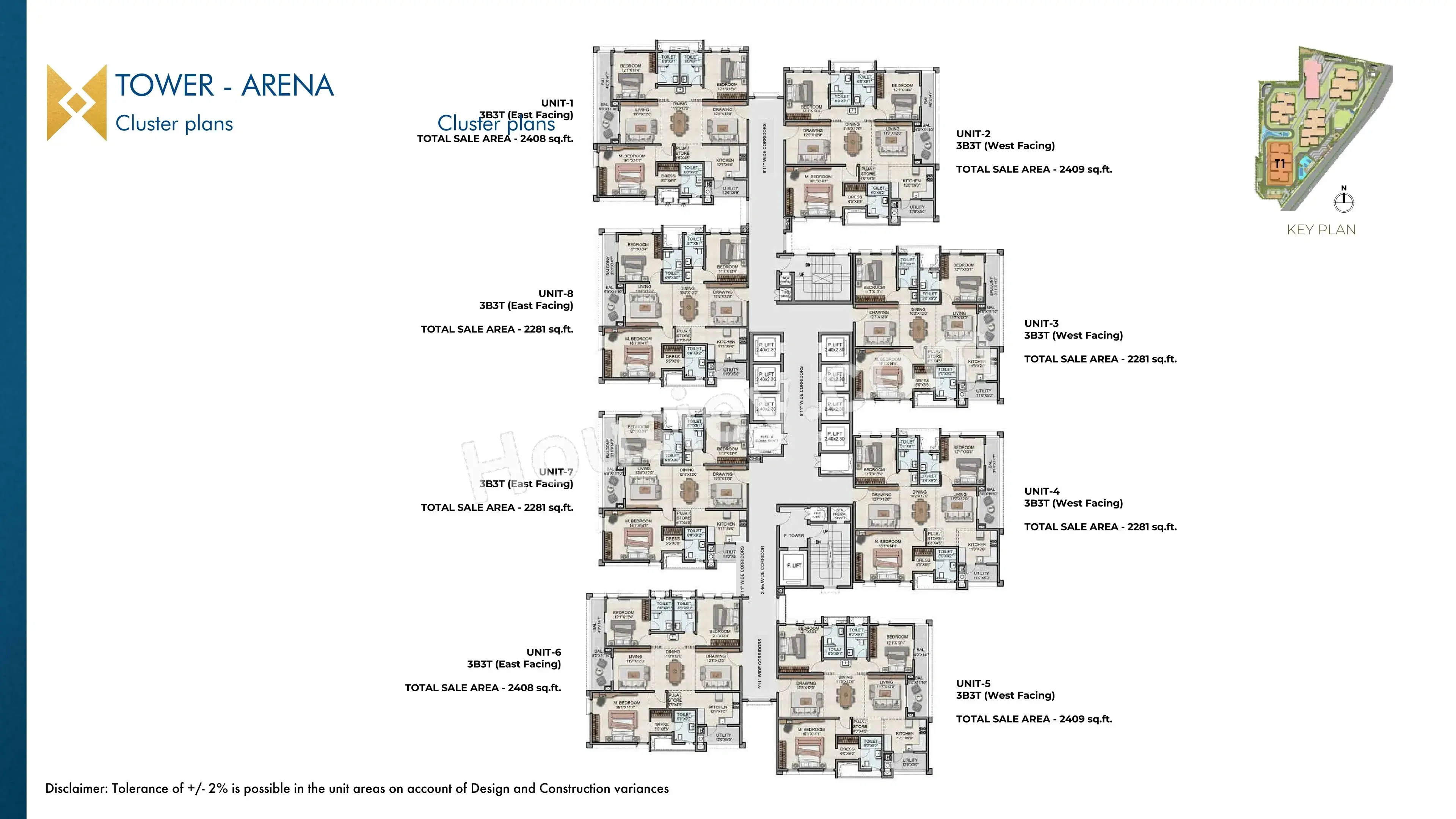 Auro Sapphire Floor plan 1