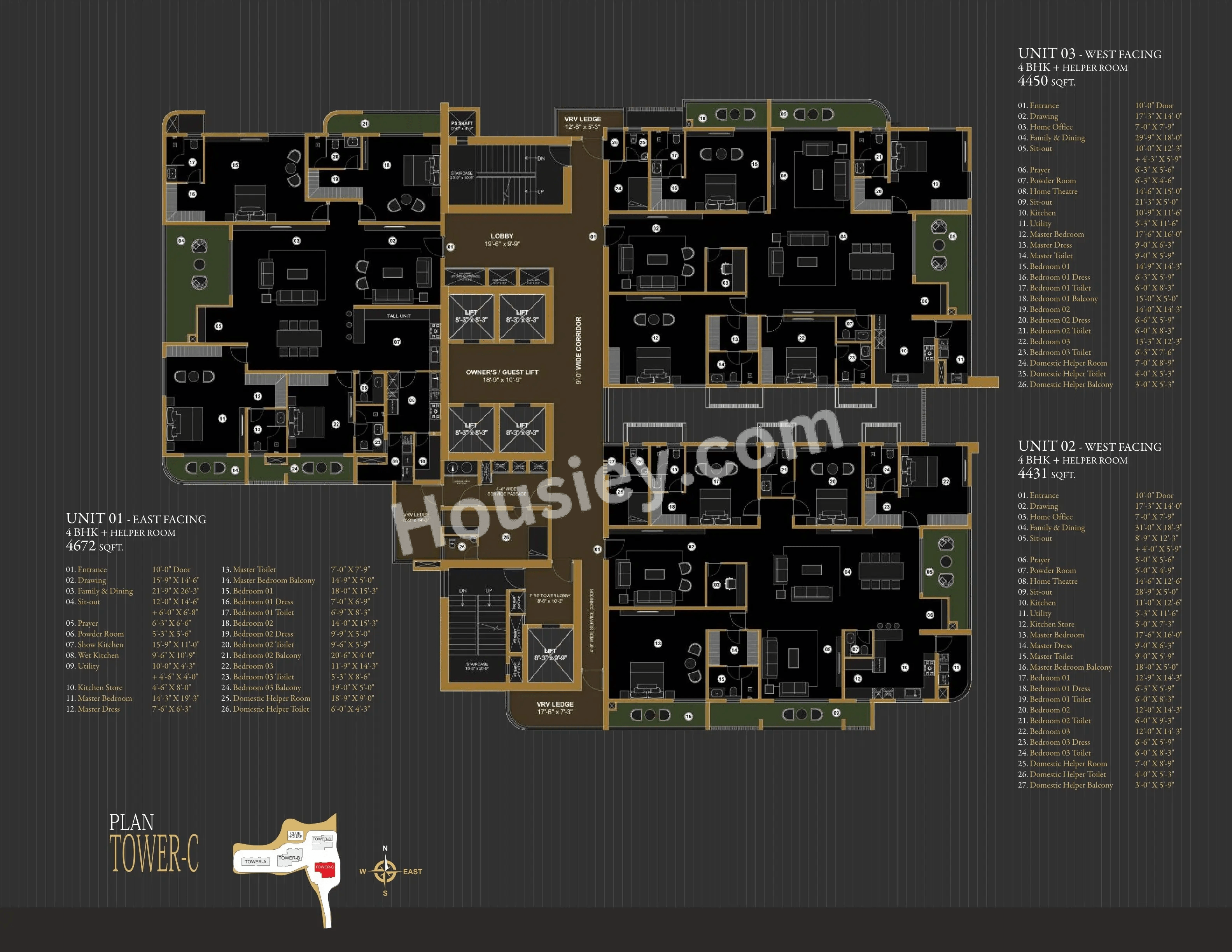 Aurum by Sree Varaaha Floor plan 3