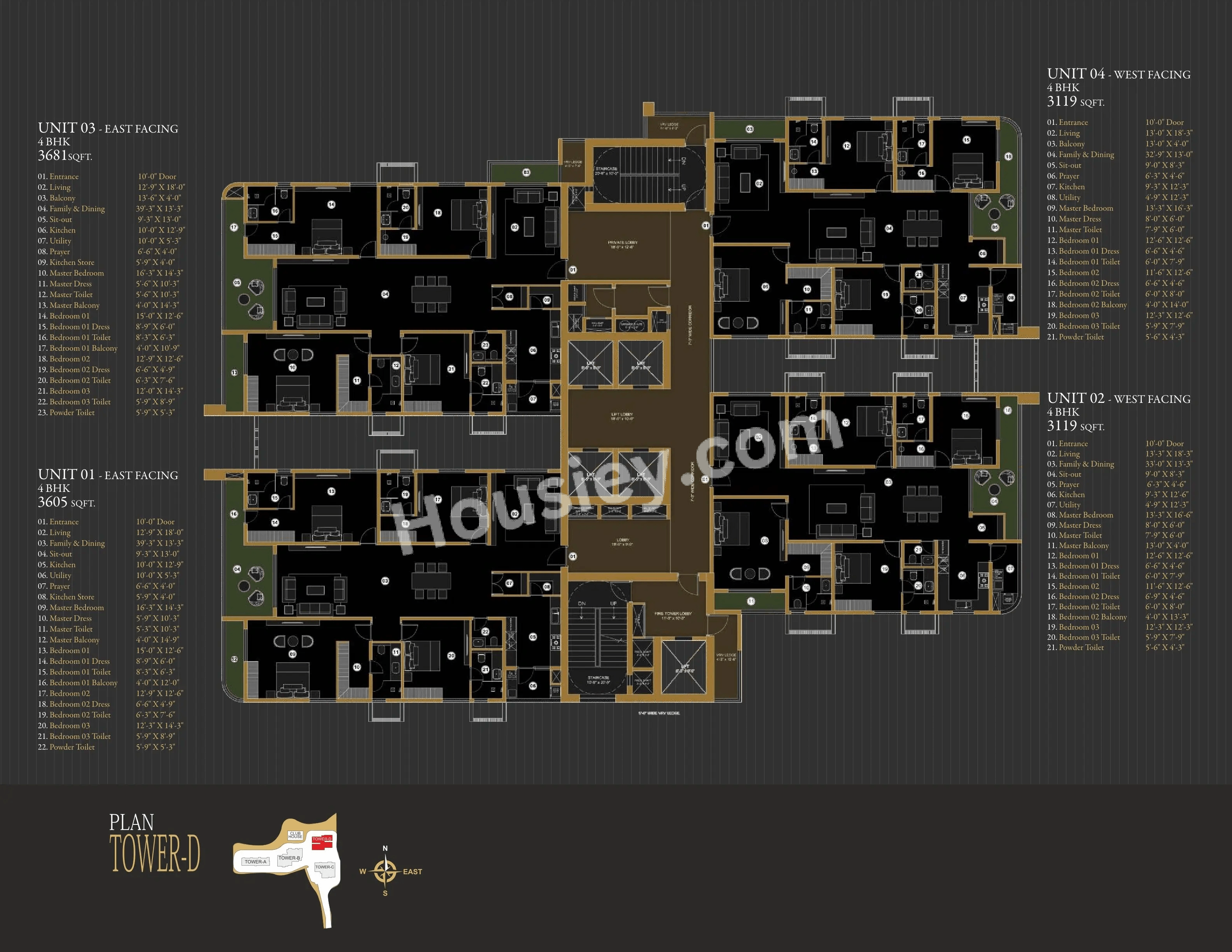 Aurum by Sree Varaaha Floor plan 4