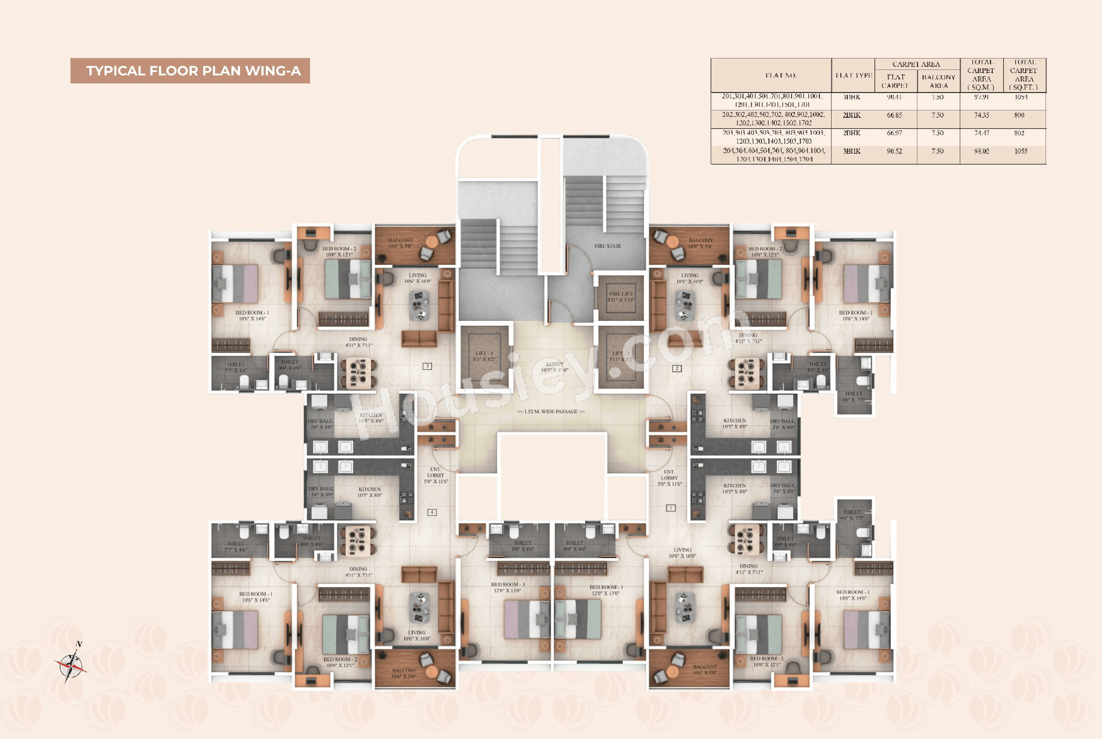 Avani Bansall Amara Floor plan 1