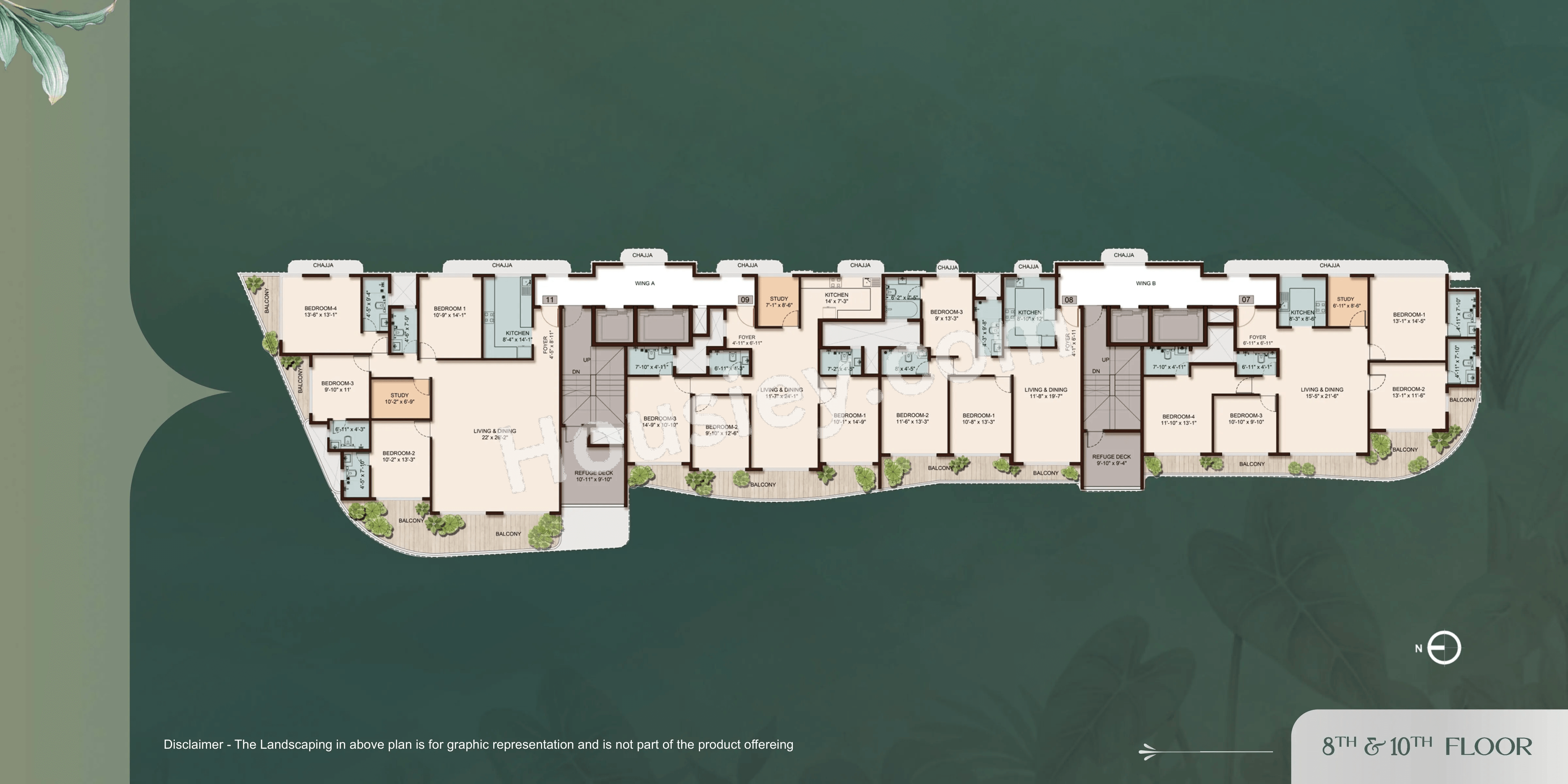 Avant Park West Floor plan 3