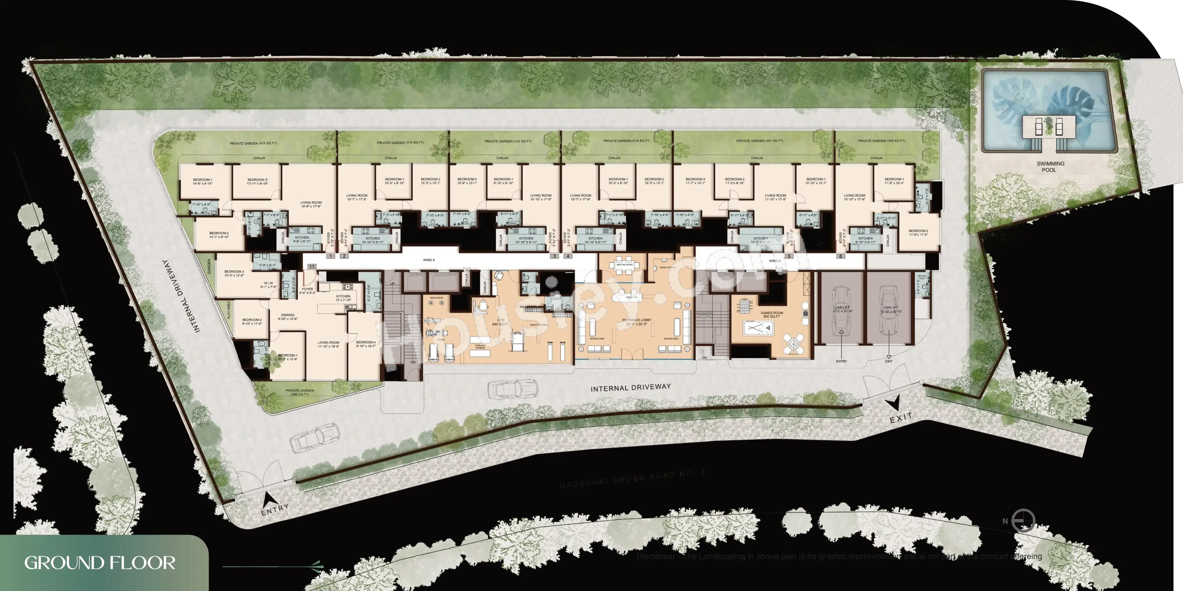 Avant Park West Floor plan 3