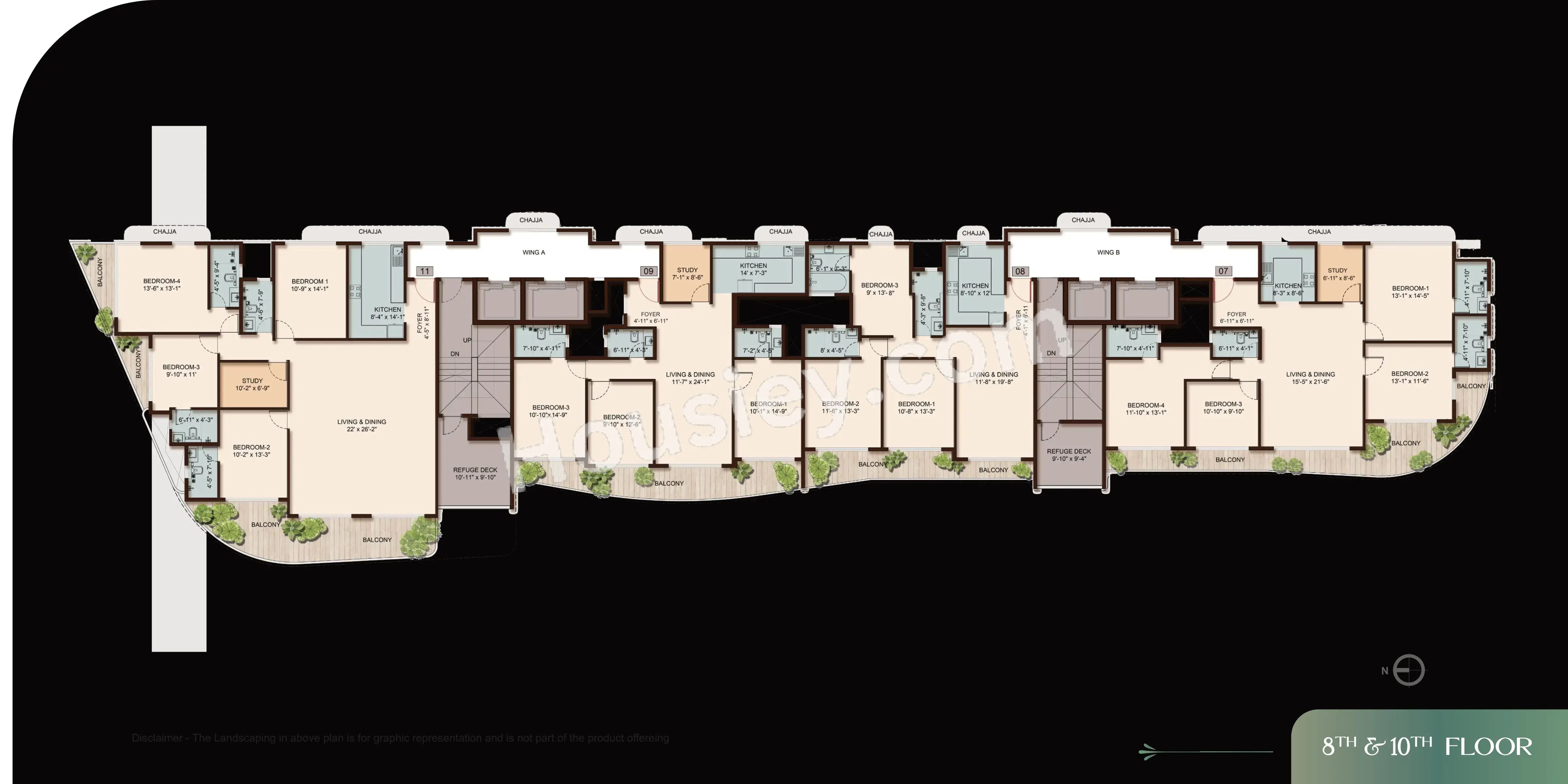 Avant Park West Floor plan 5