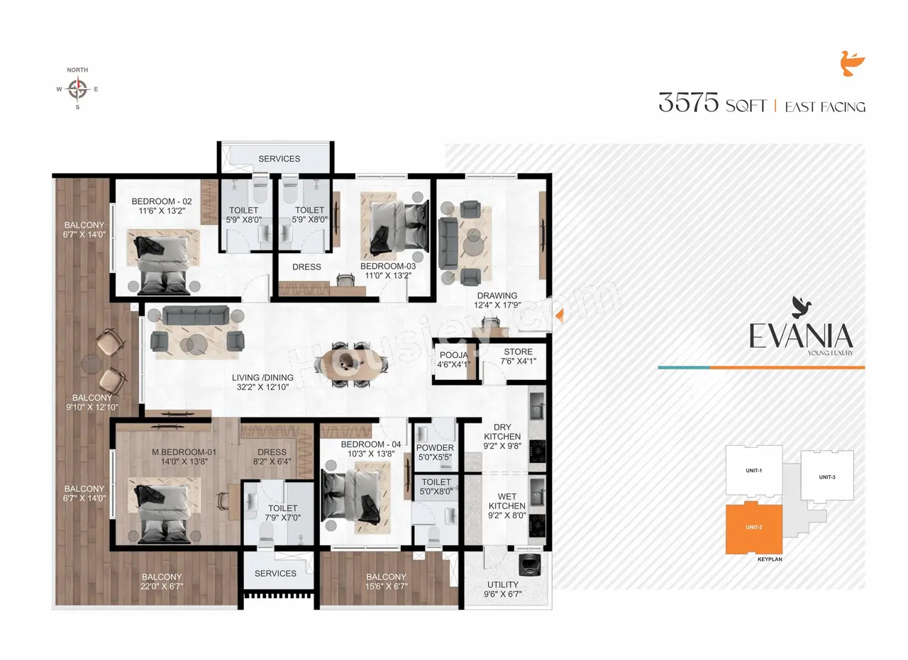 AVR Evania Floor Plan