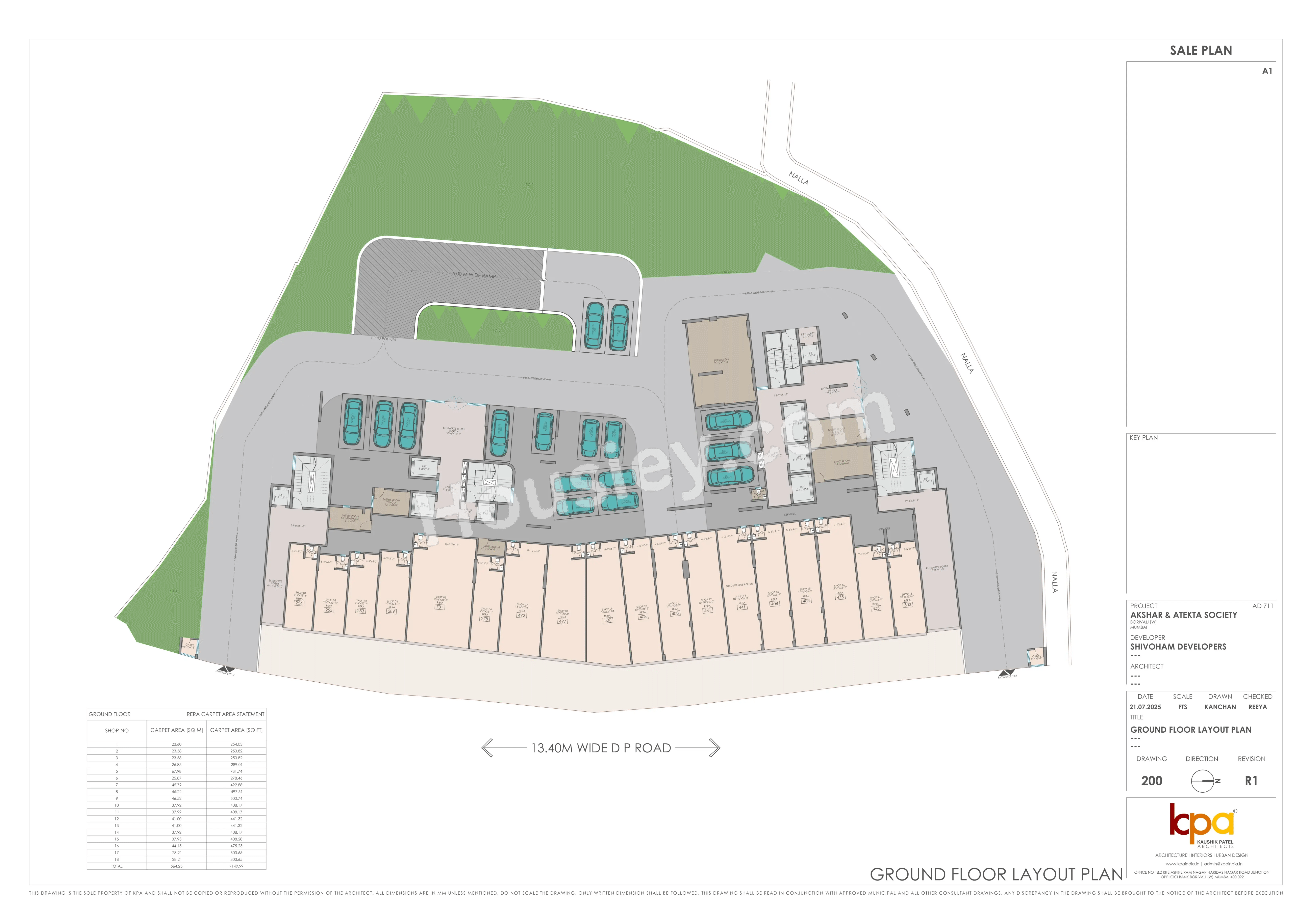 Avyukta Parijat Floor plan 2