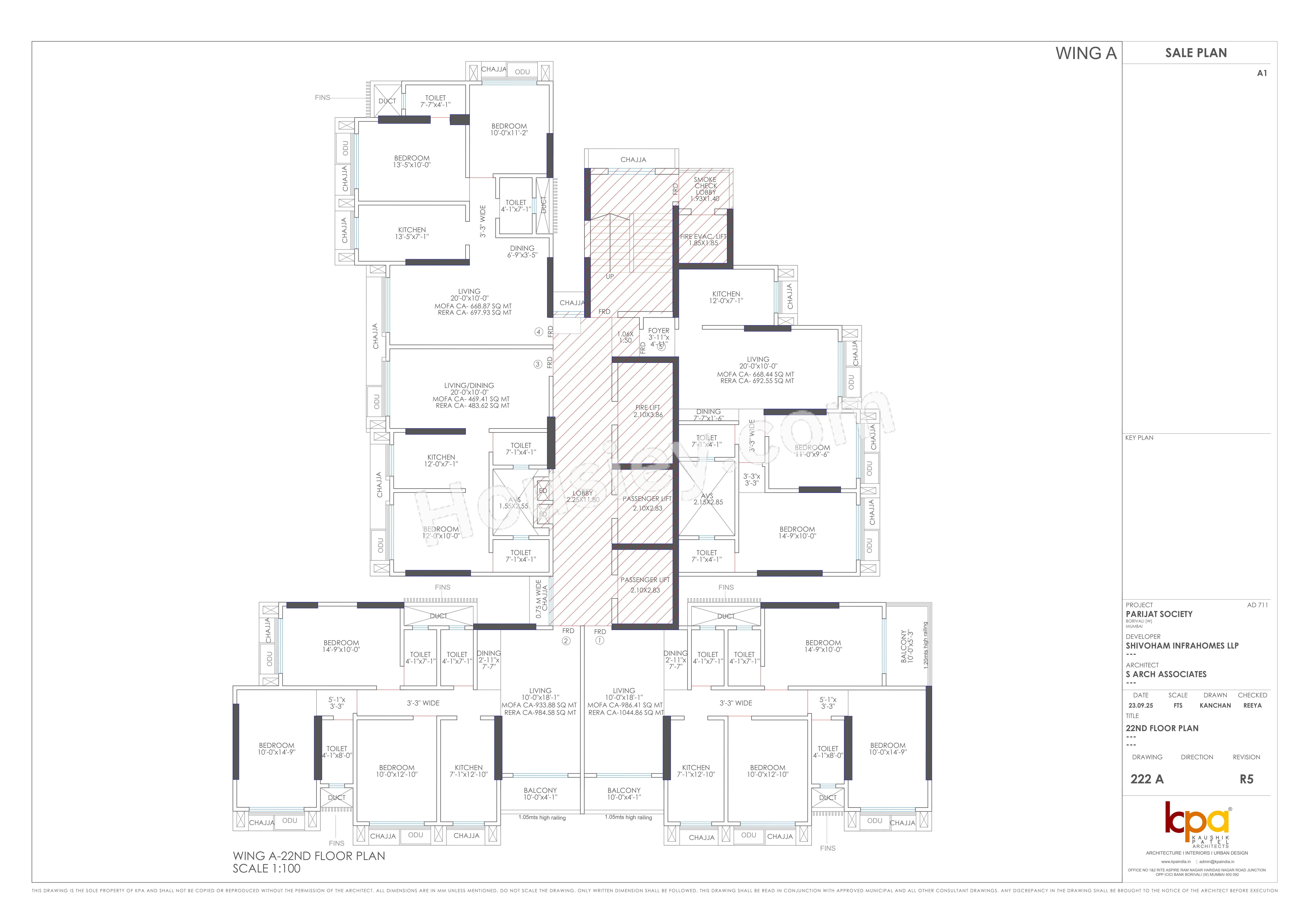 Avyukta Parijat Floor plan 2