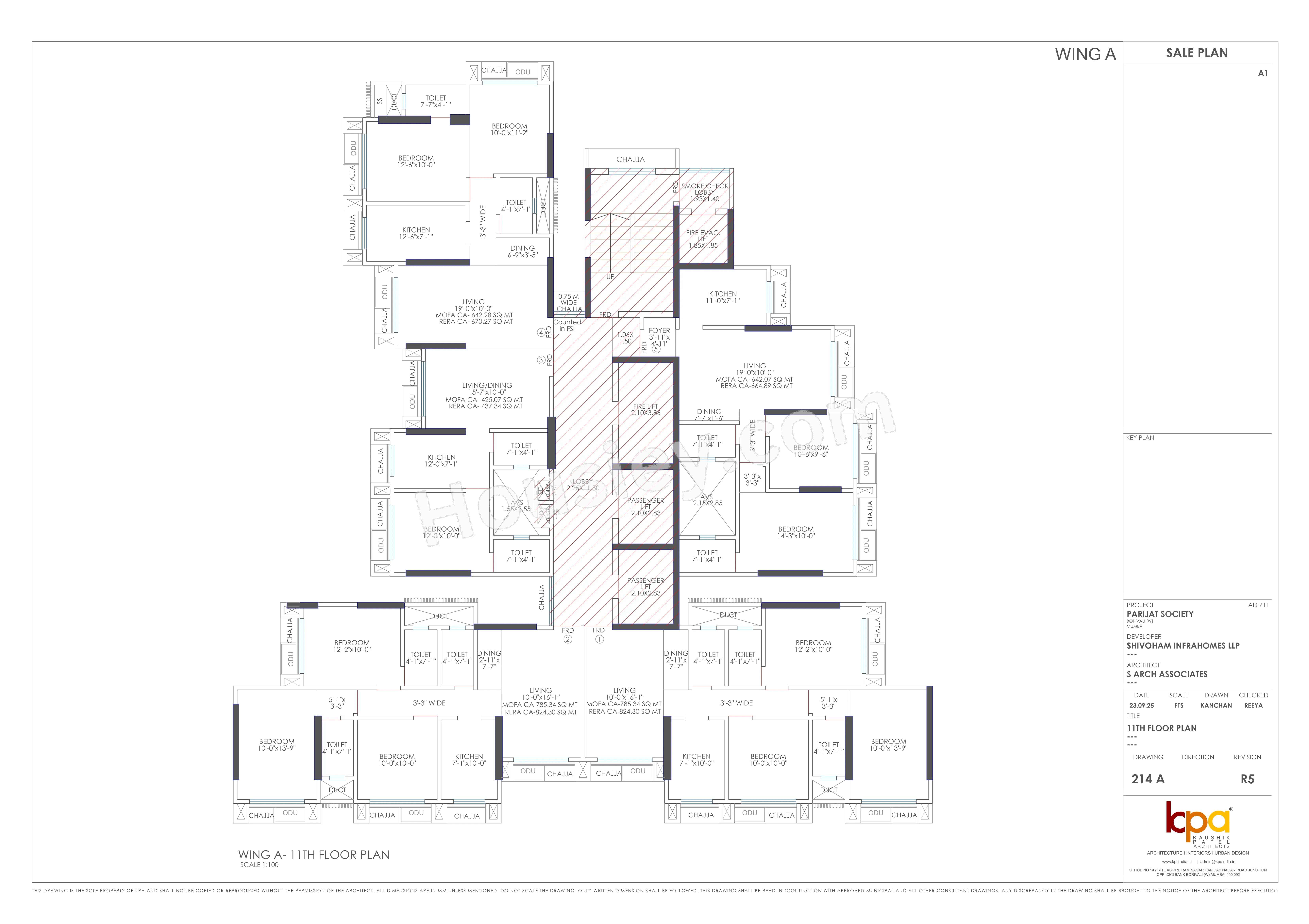 Avyukta Parijat Floor plan 5